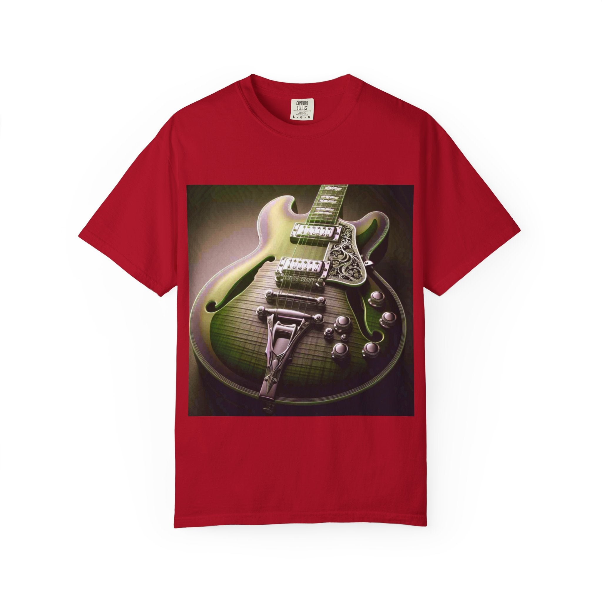 Guitar Men's Garment-Dyed T-shirt