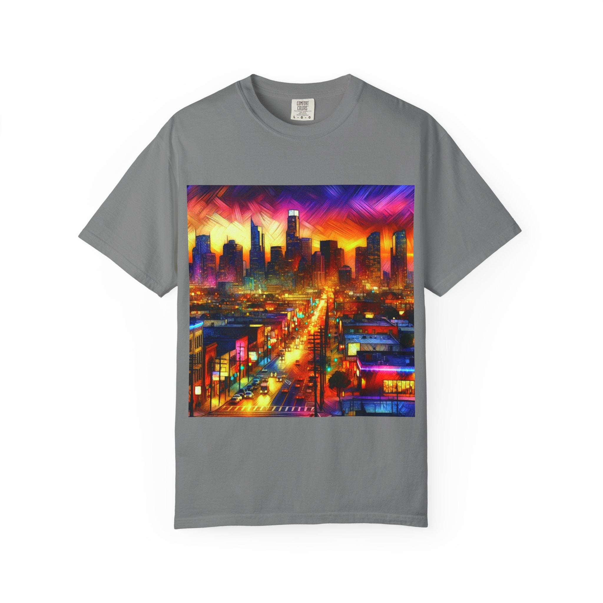 Artsy City Men's Garment-Dyed T-shirt