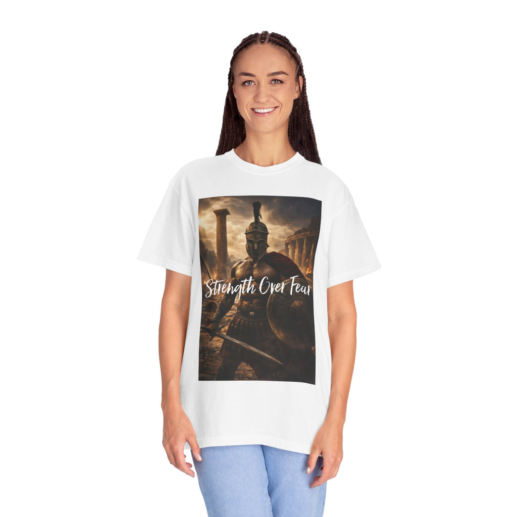 Spartan soldier women’s Garment-Dyed T-shirt