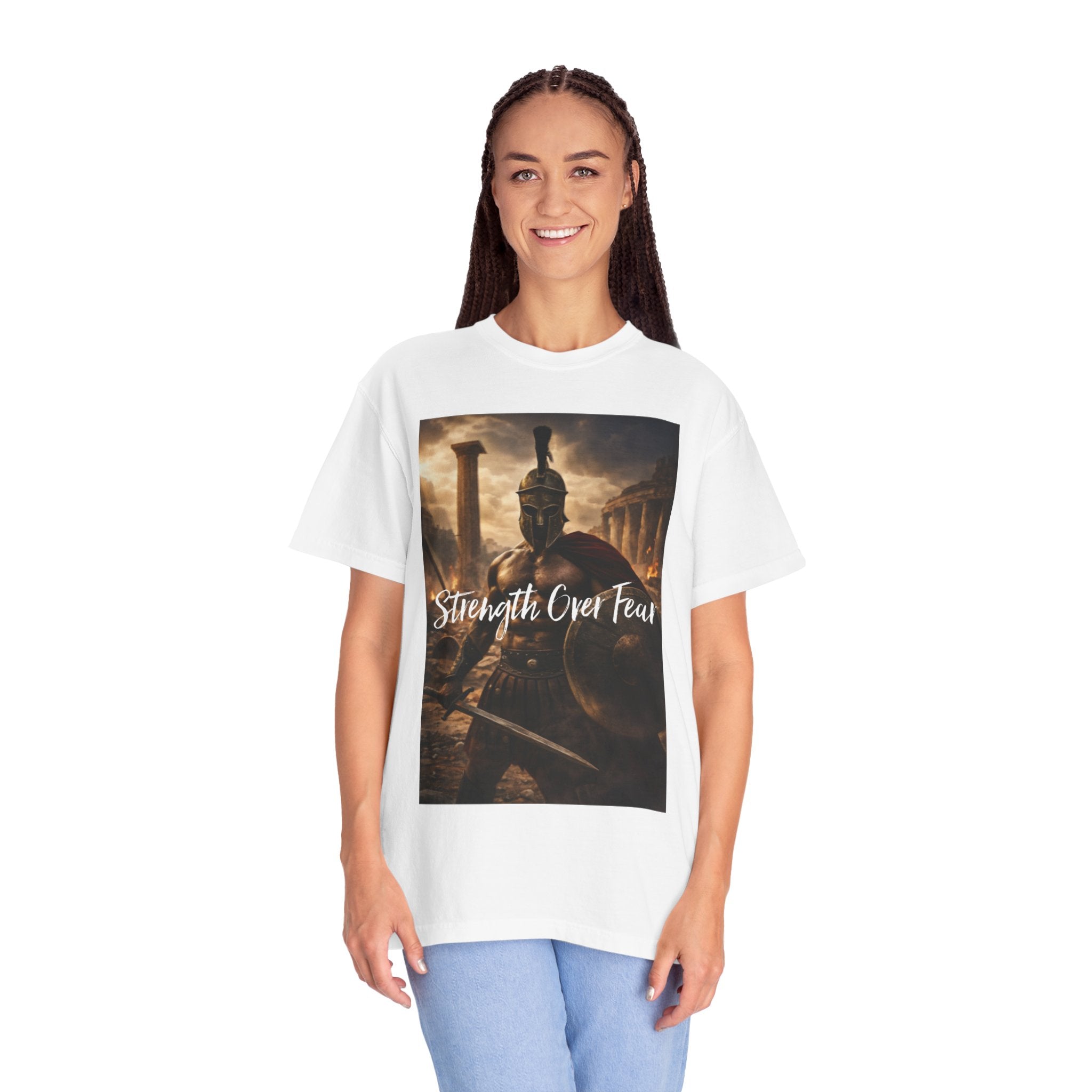 Spartan soldier women’s Garment-Dyed T-shirt