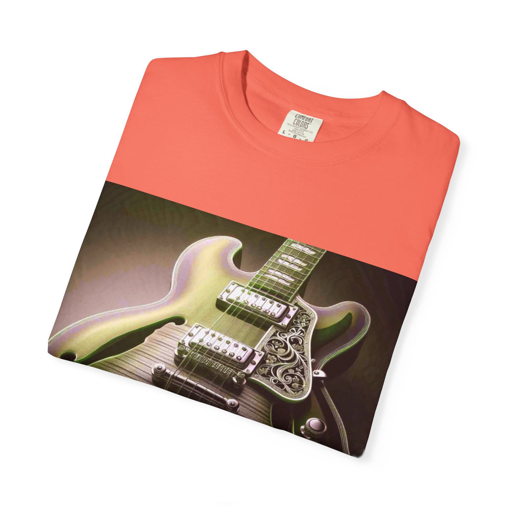 Guitar Men's Garment-Dyed T-shirt