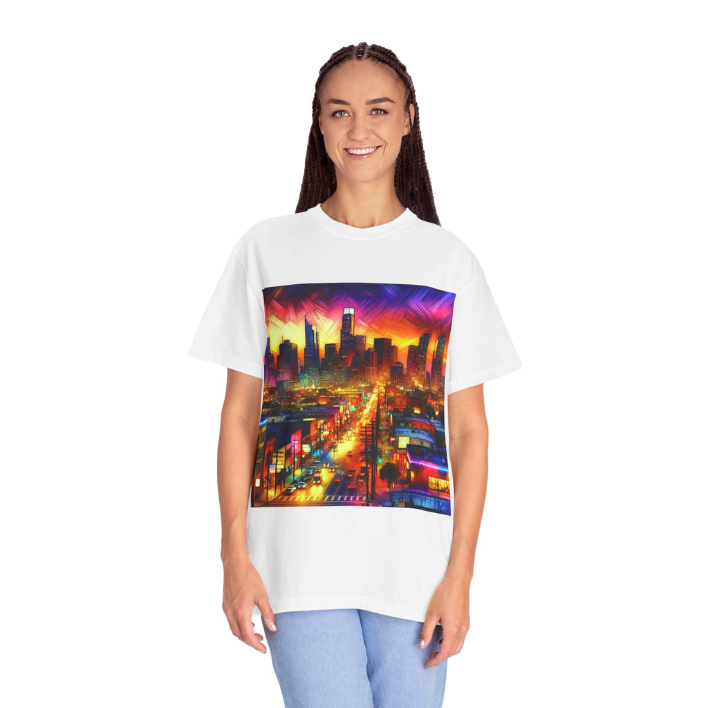 Artsy City Men's Garment-Dyed T-shirt