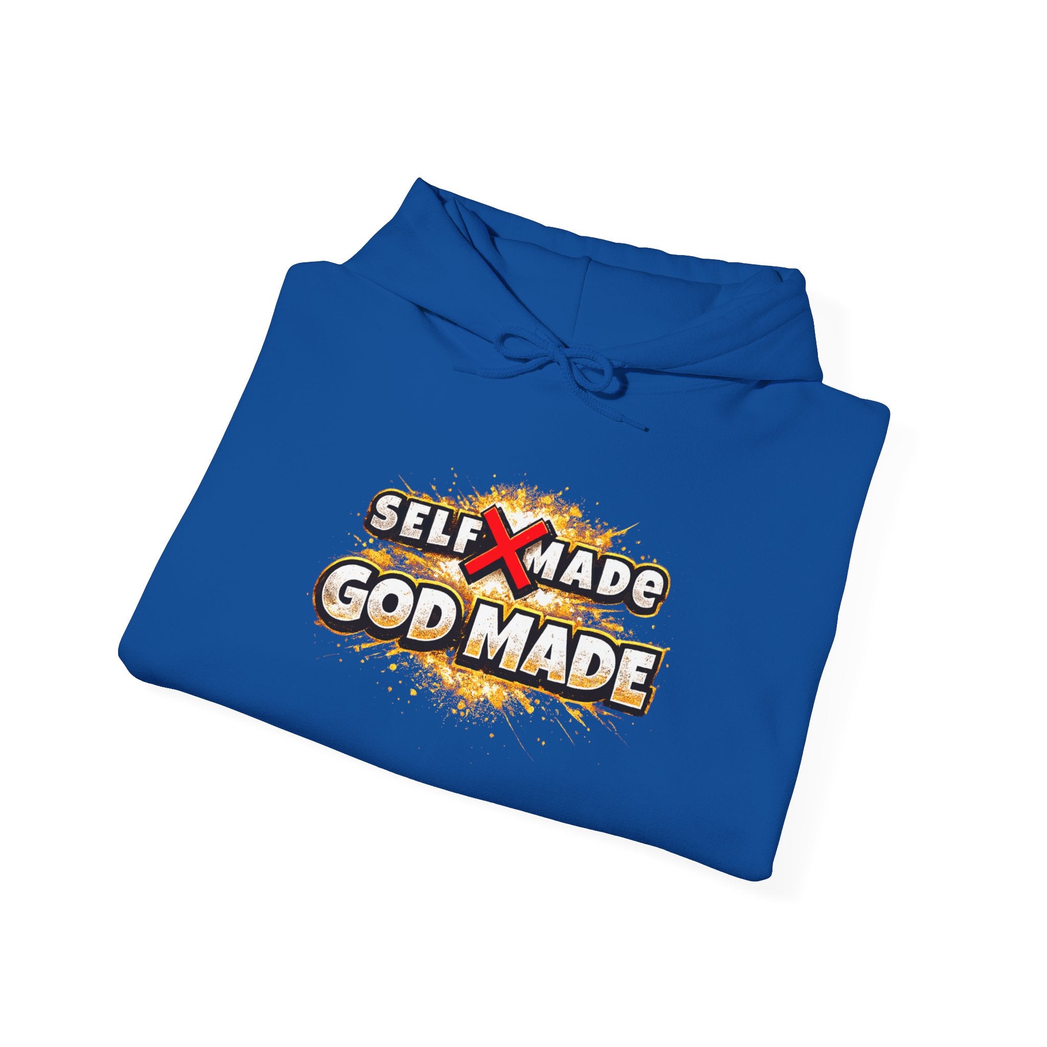 Self Made/God Made Woman’s Heavy Blend™ Hooded Sweatshirt