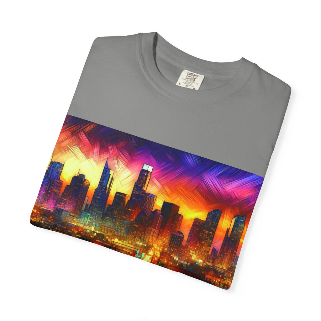 Artsy City Men's Garment-Dyed T-shirt