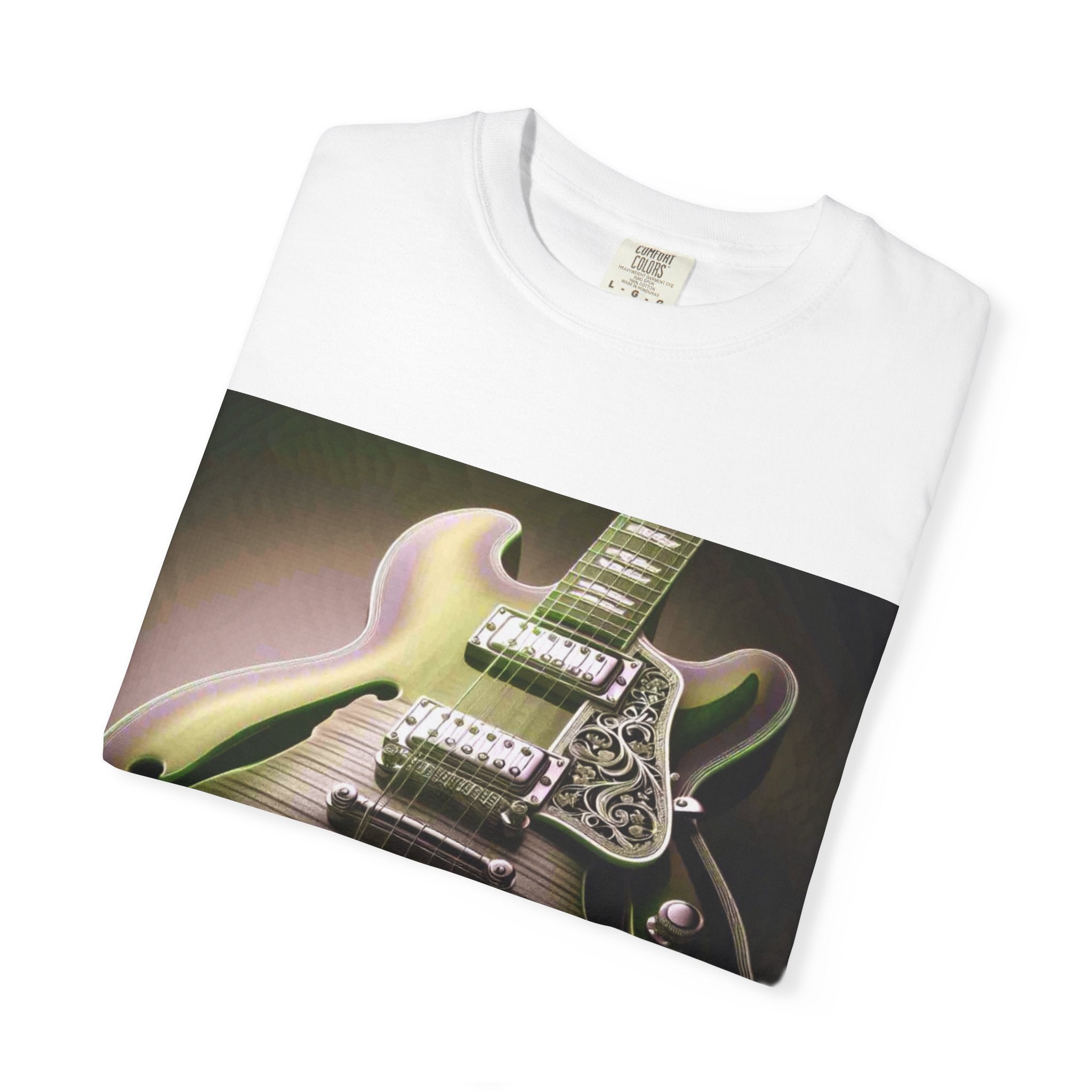 Guitar Men's Garment-Dyed T-shirt
