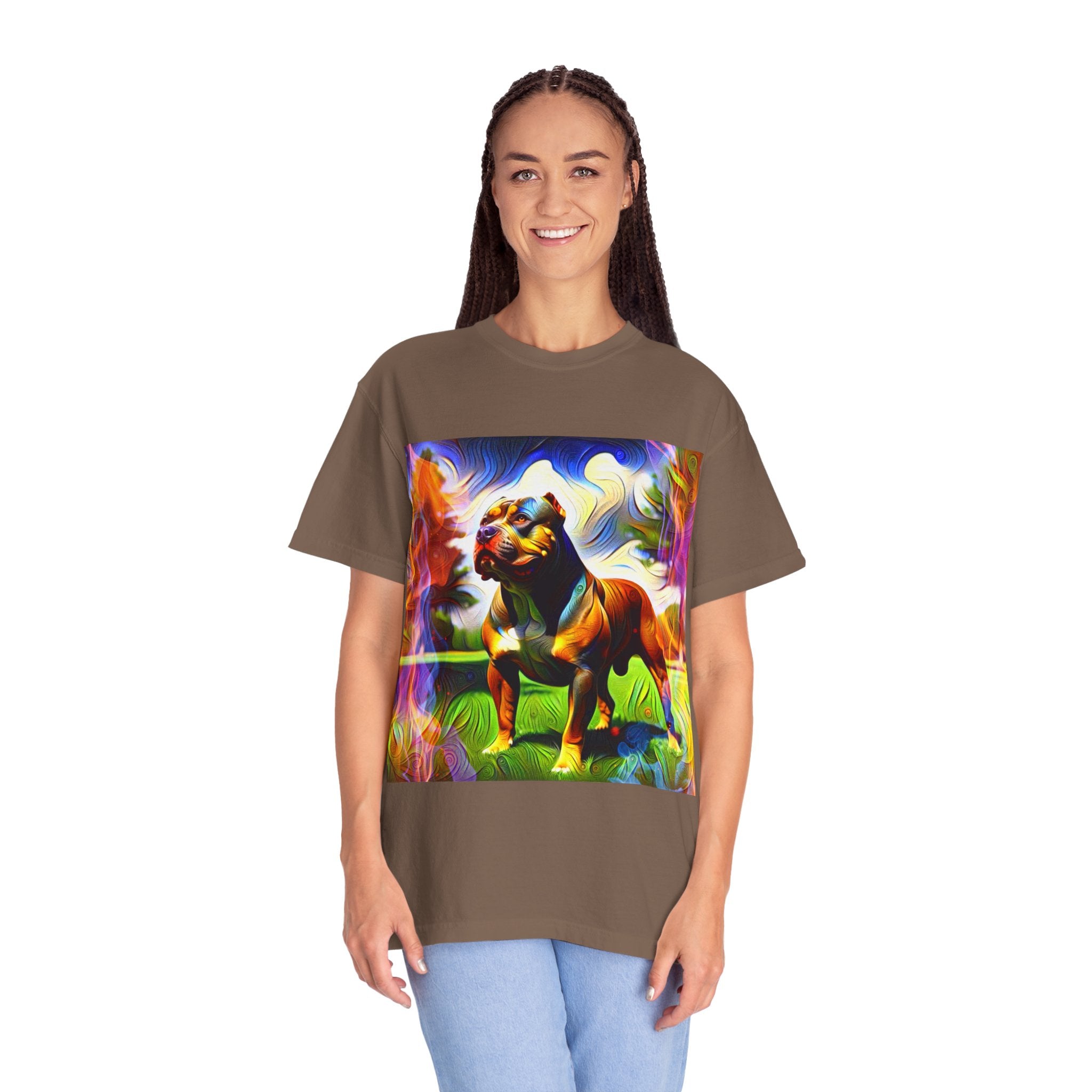 Pit bull Men's Garment-Dyed T-shirt