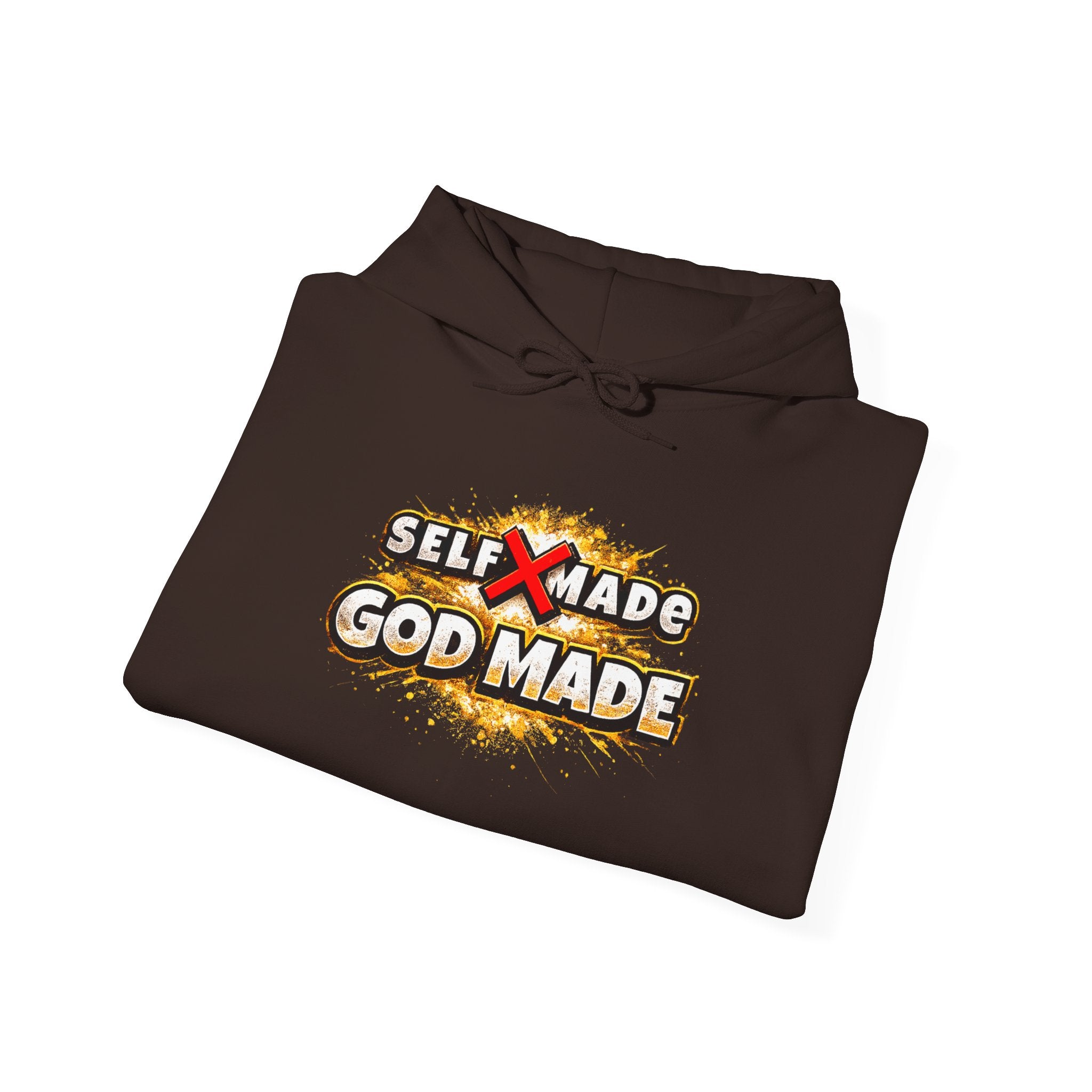 Self Made/God Made Woman’s Heavy Blend™ Hooded Sweatshirt