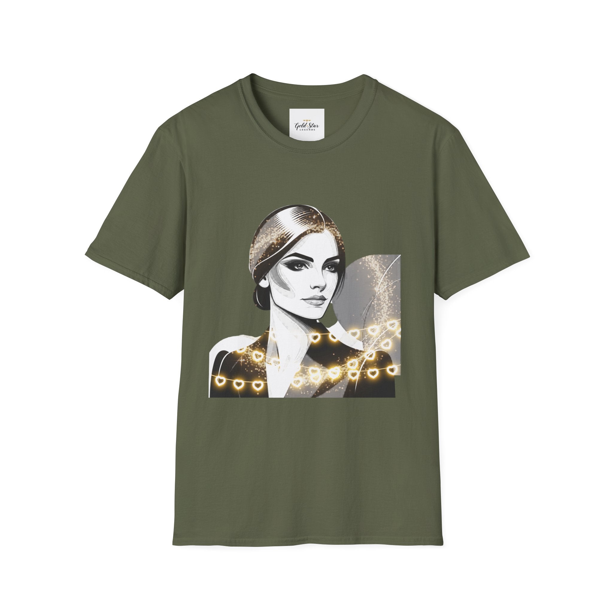 Beautiful woman Women's Soft style T-Shirt