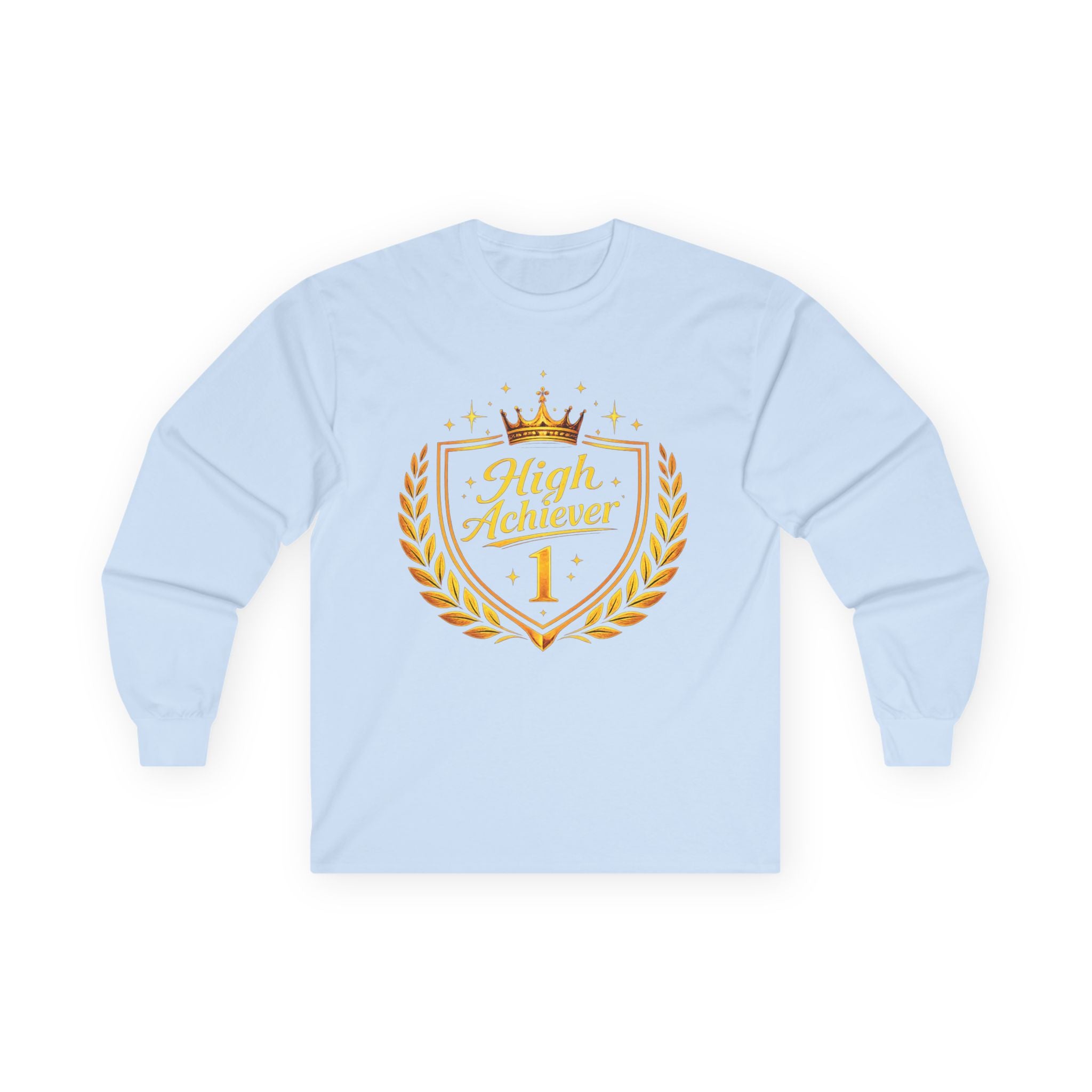 High Achiever shield Women’s Ultra Cotton Long Sleeve Tee