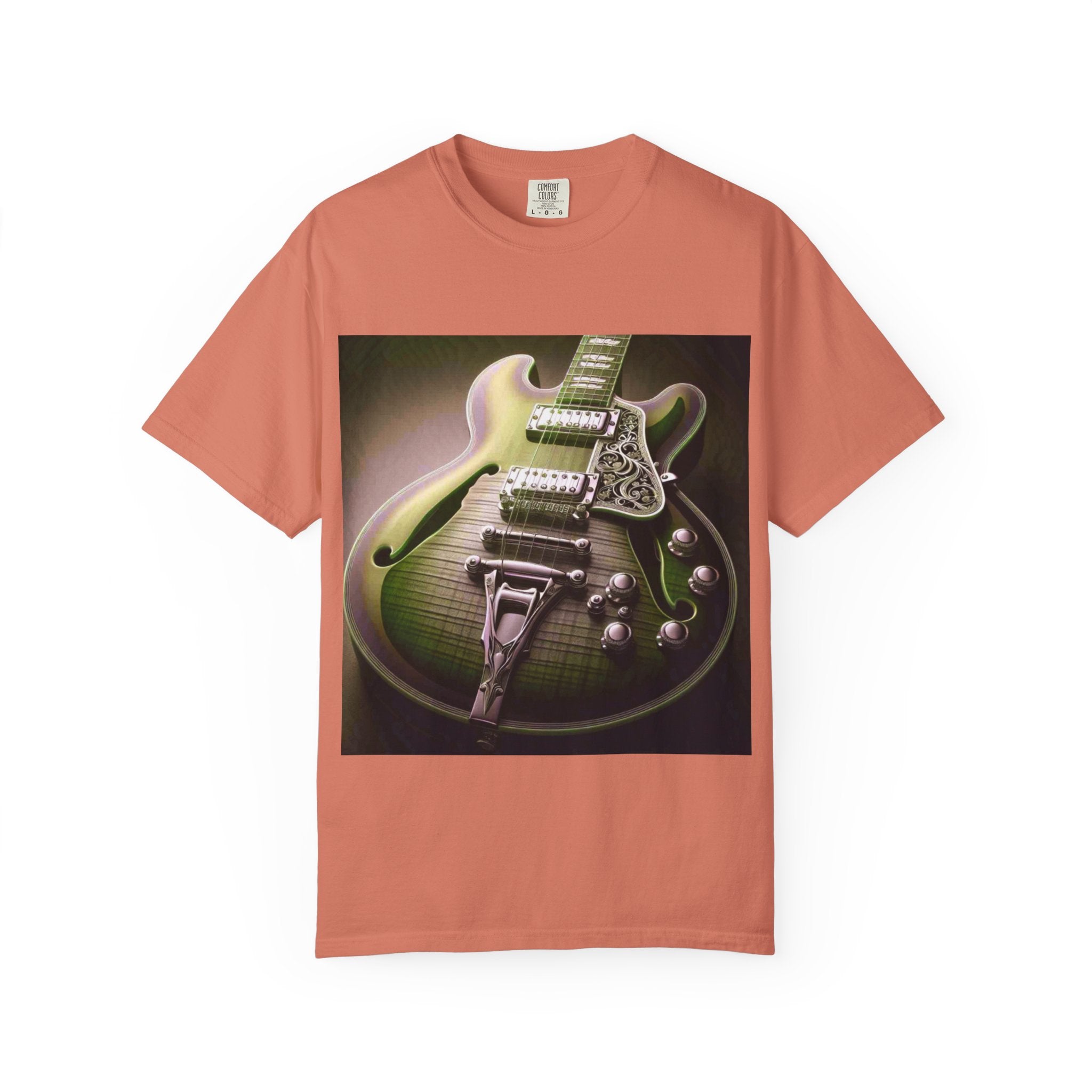 Guitar Men's Garment-Dyed T-shirt