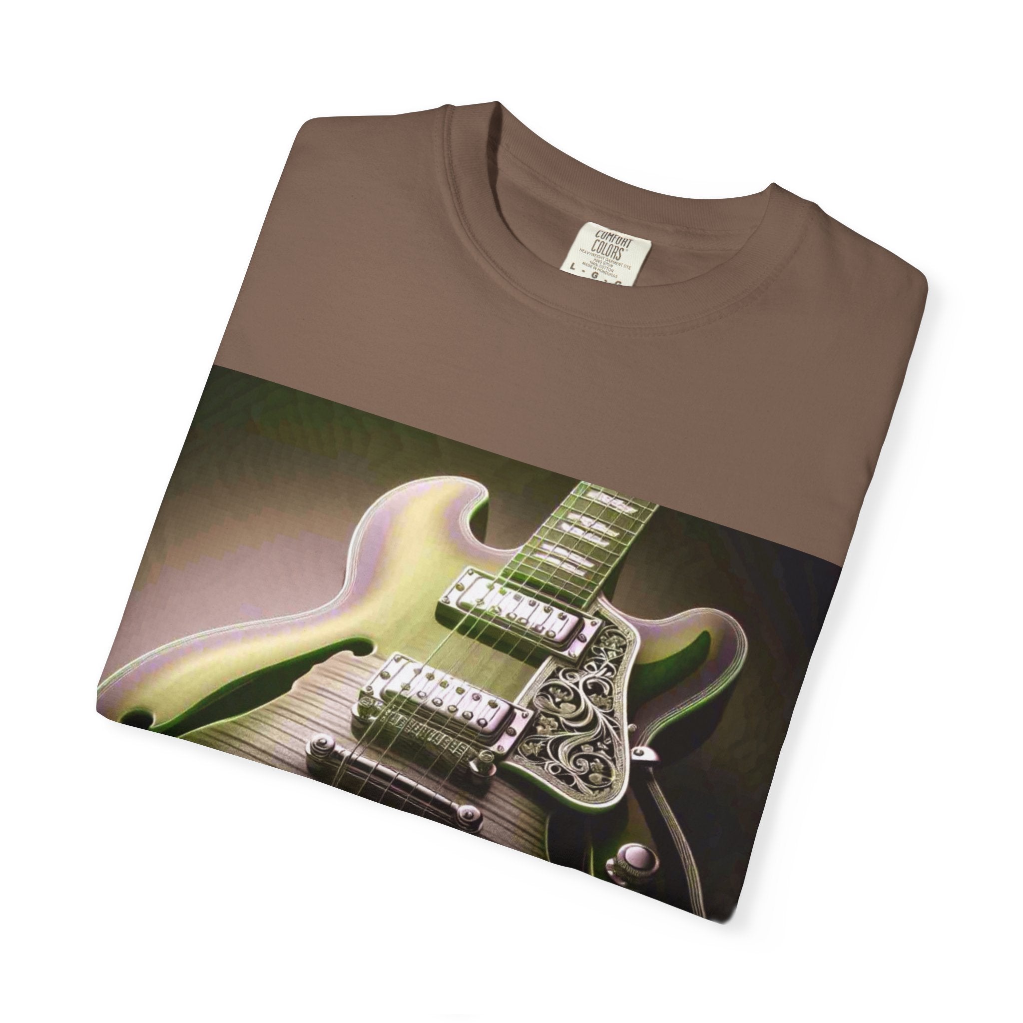 Guitar Men's Garment-Dyed T-shirt