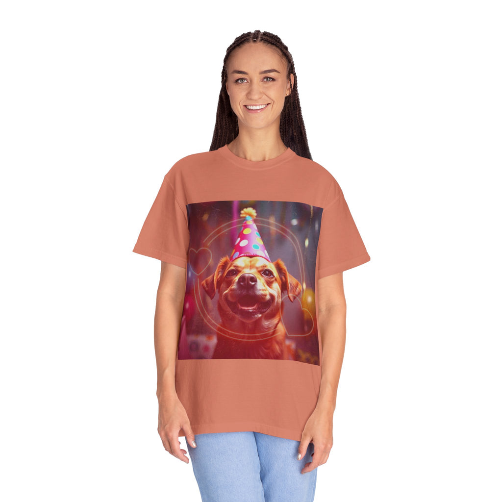 Dog Birthday Men's Garment-Dyed T-shirt
