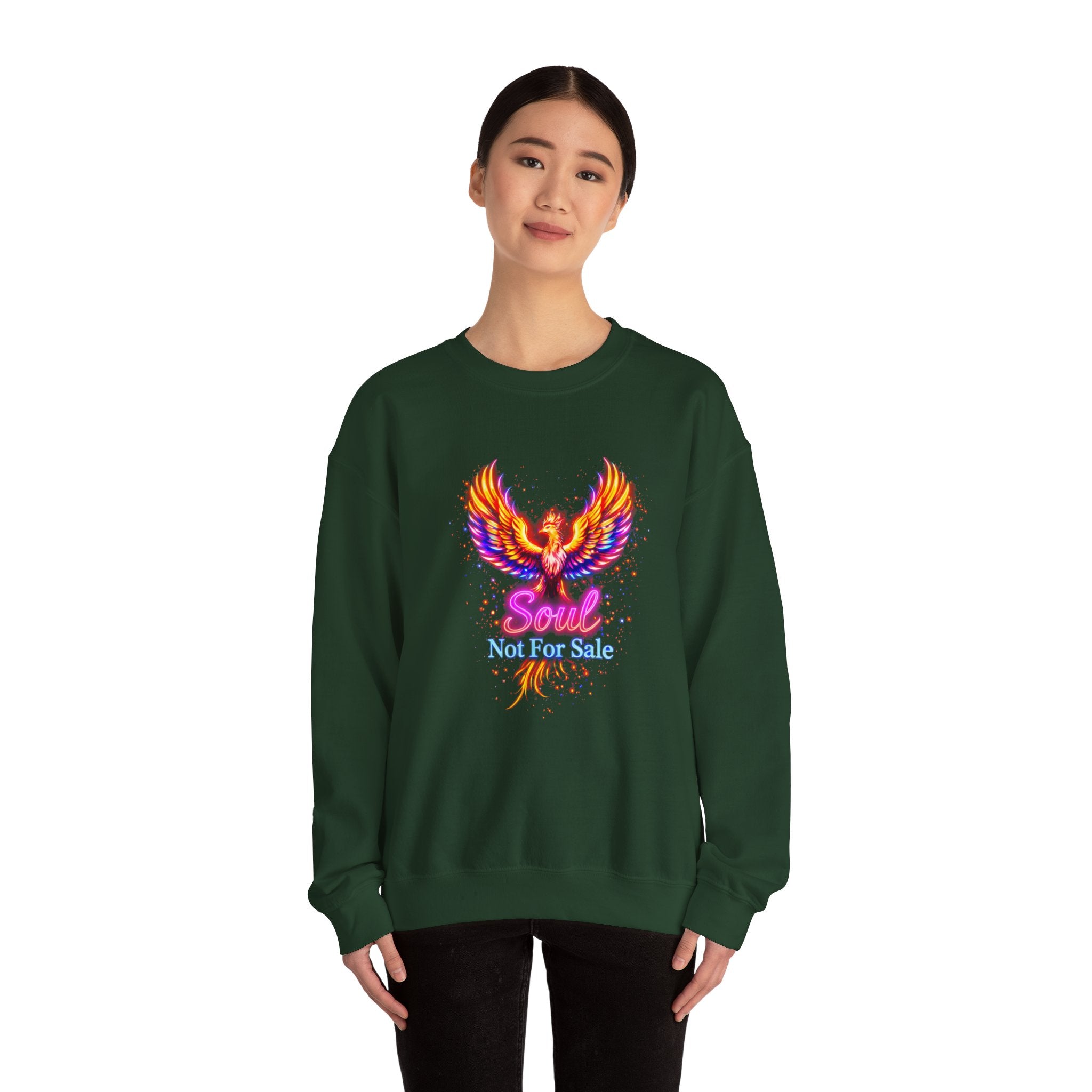 Soul Not For Sale Women’s Heavy Blend™ Crewneck Sweatshirt
