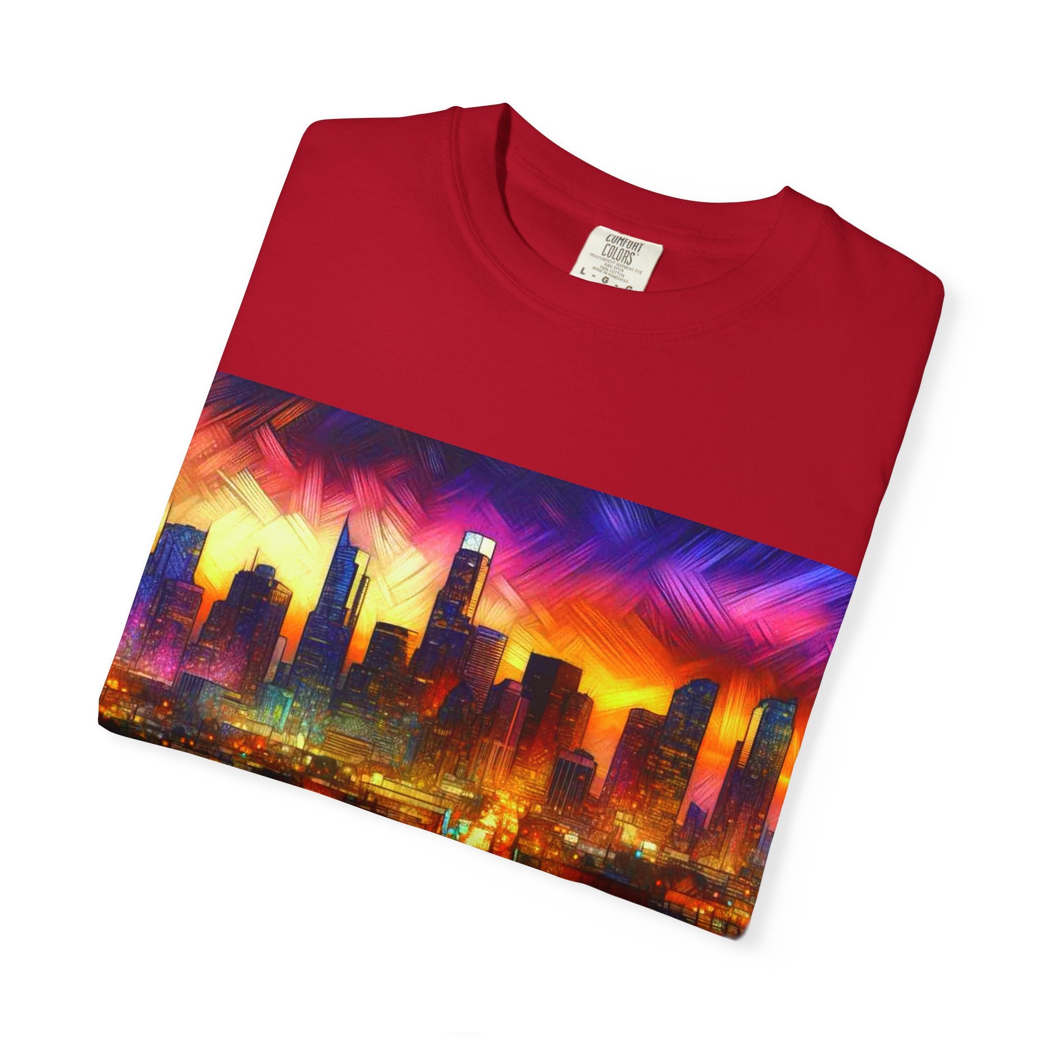 Artsy City Men's Garment-Dyed T-shirt