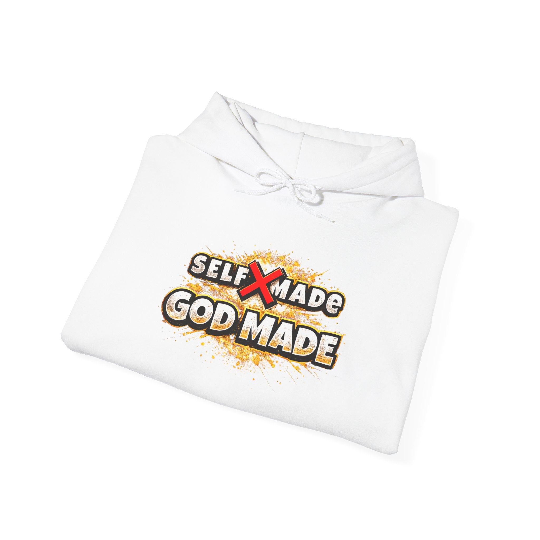Self Made/God Made Woman’s Heavy Blend™ Hooded Sweatshirt