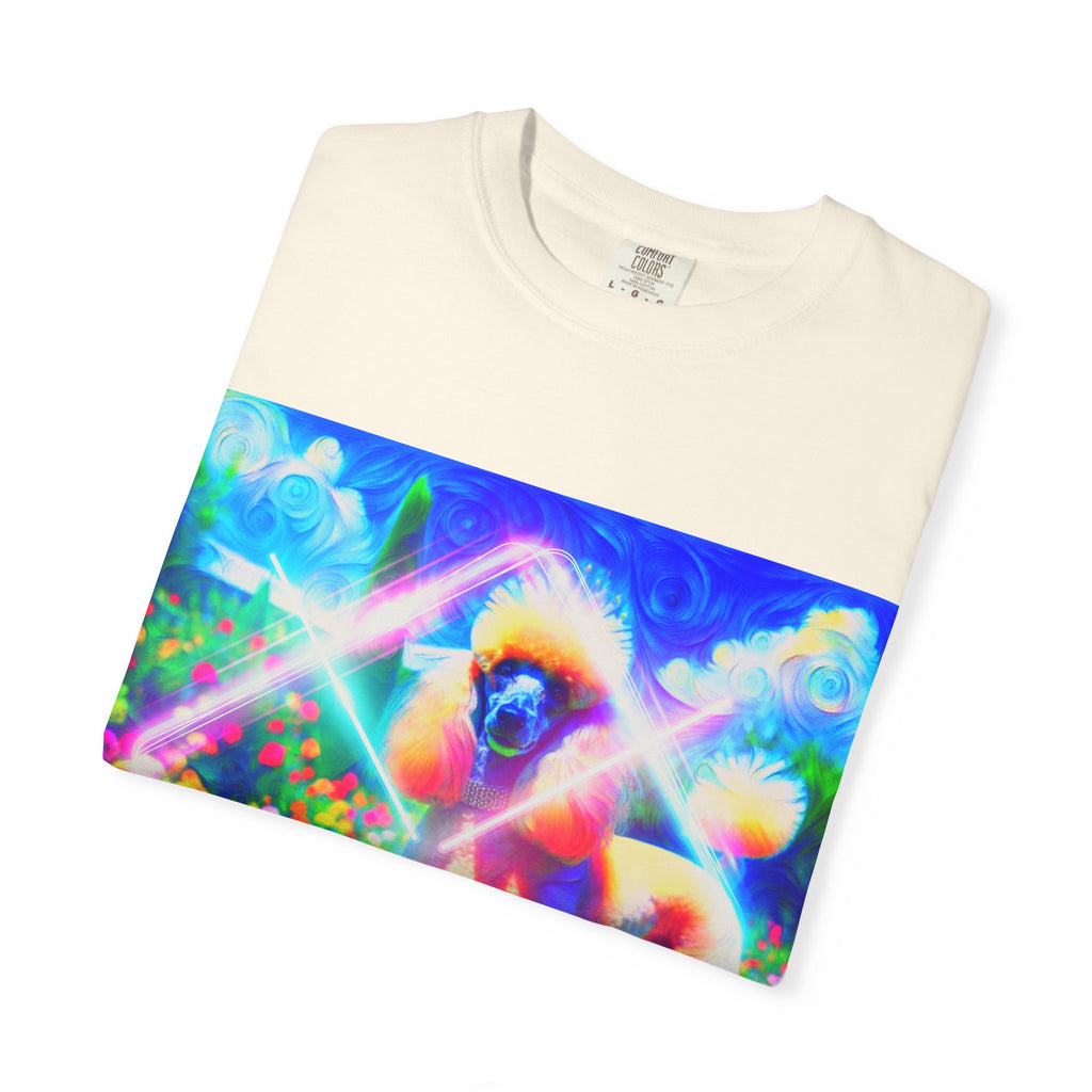 Neon Poodle Men's Garment-Dyed T-shirt Neon poopoooi