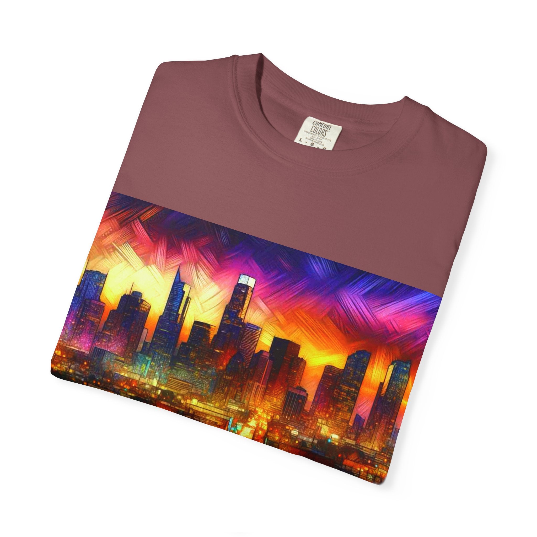 Artsy City Men's Garment-Dyed T-shirt