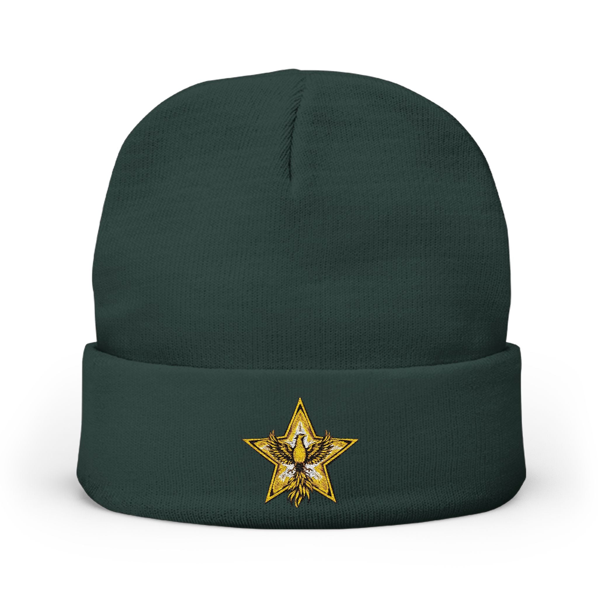 Gold Star Legends Knit Beanie (Embroidery)