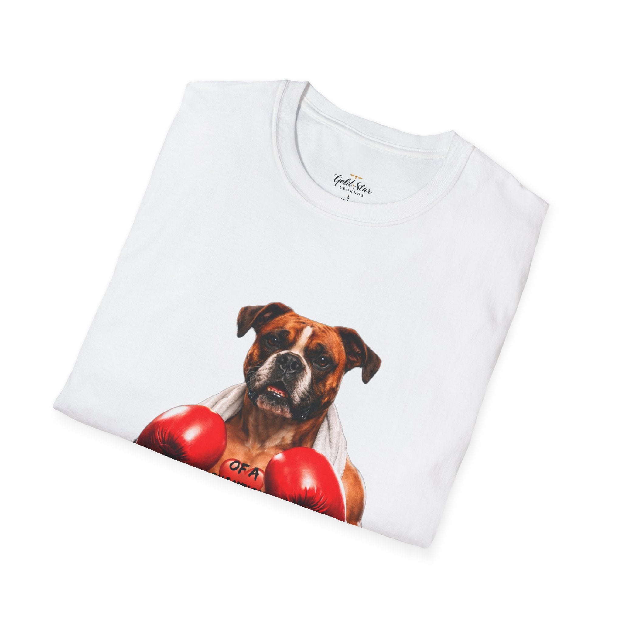 Women’s Boxing dog Softstyle T-Shirt