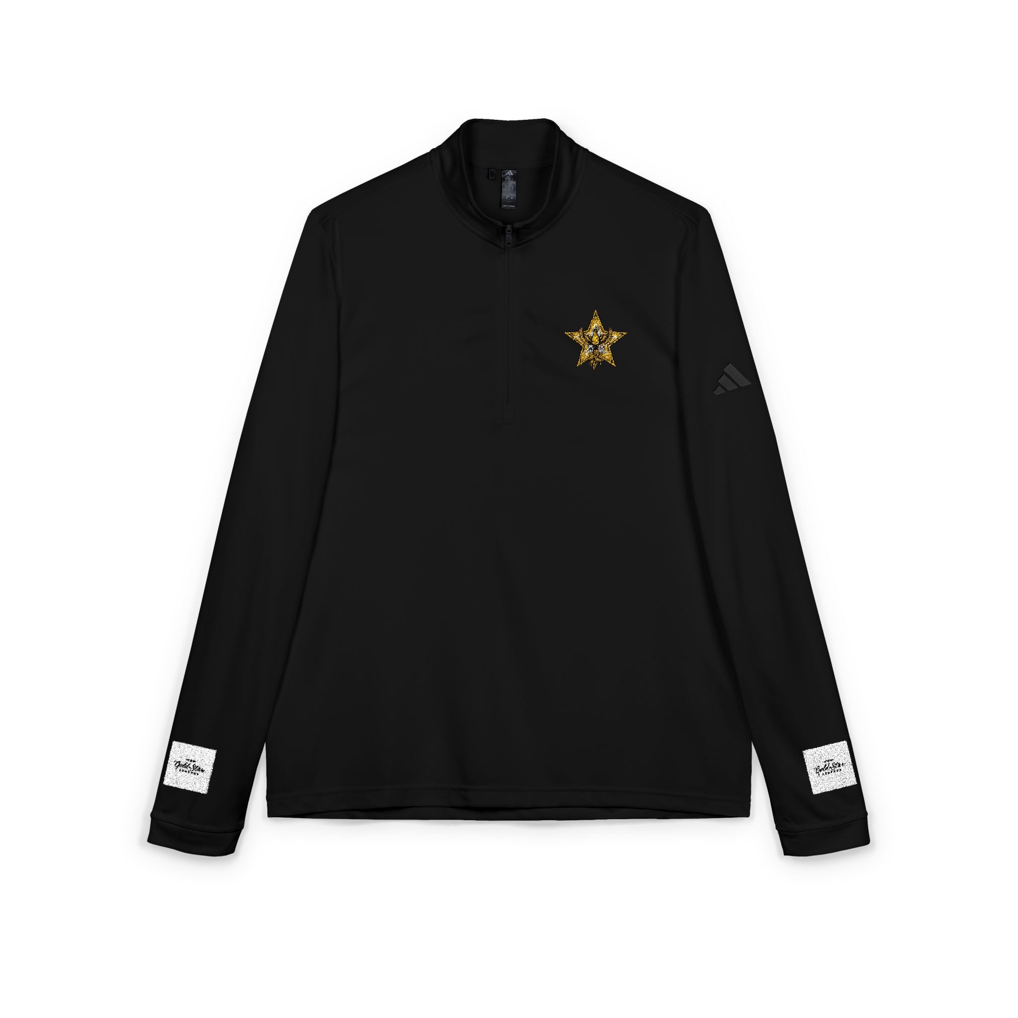 Gold Star Legends Men's Embroidered Quarter-Zip Pullover