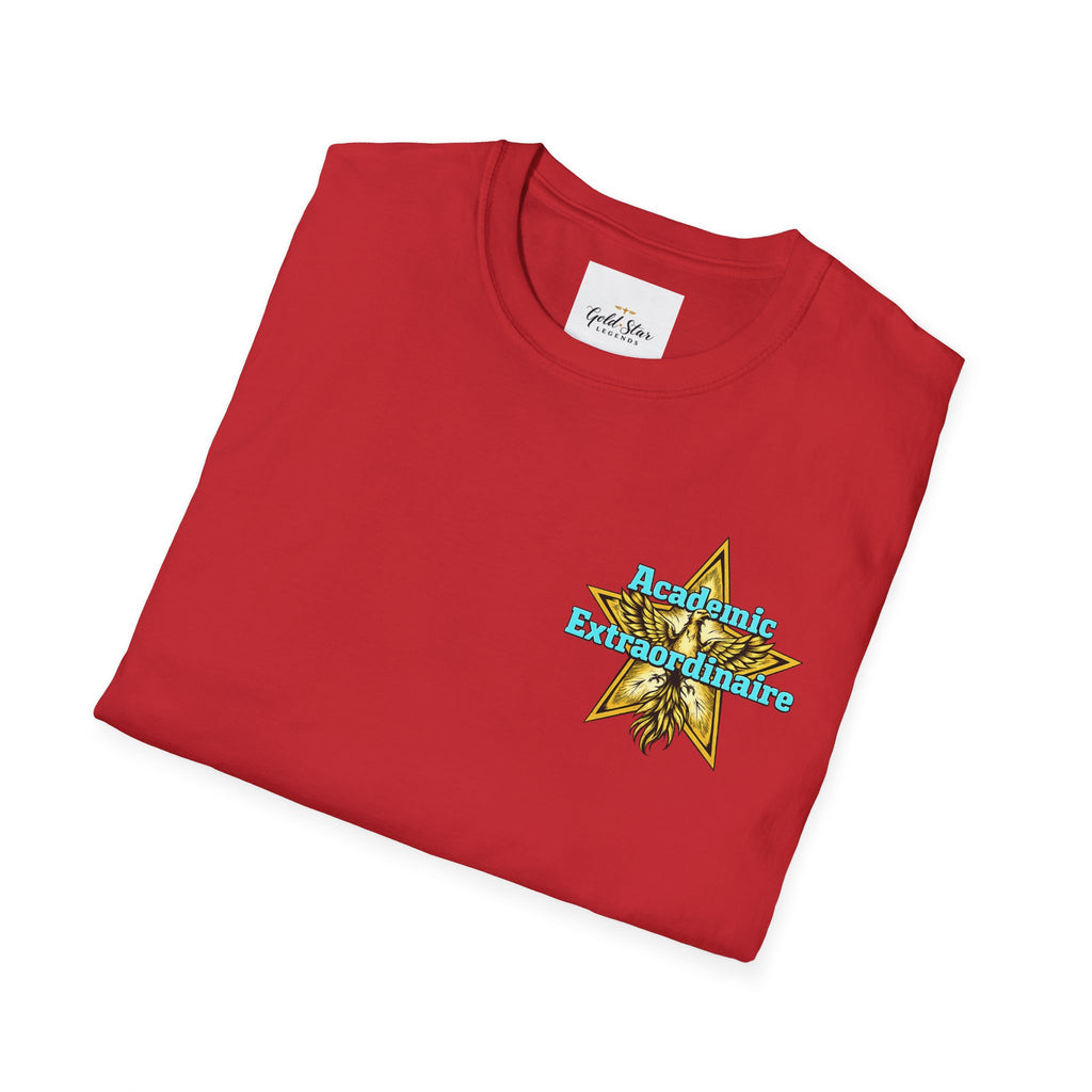 Women’s left breast GSL(Academic Extraordinaire) Soft style T-Shirt