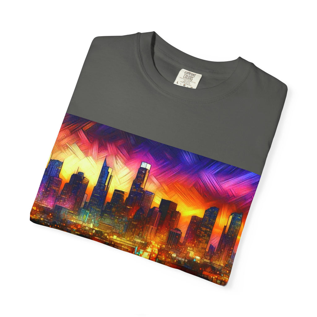 Artsy City Men's Garment-Dyed T-shirt