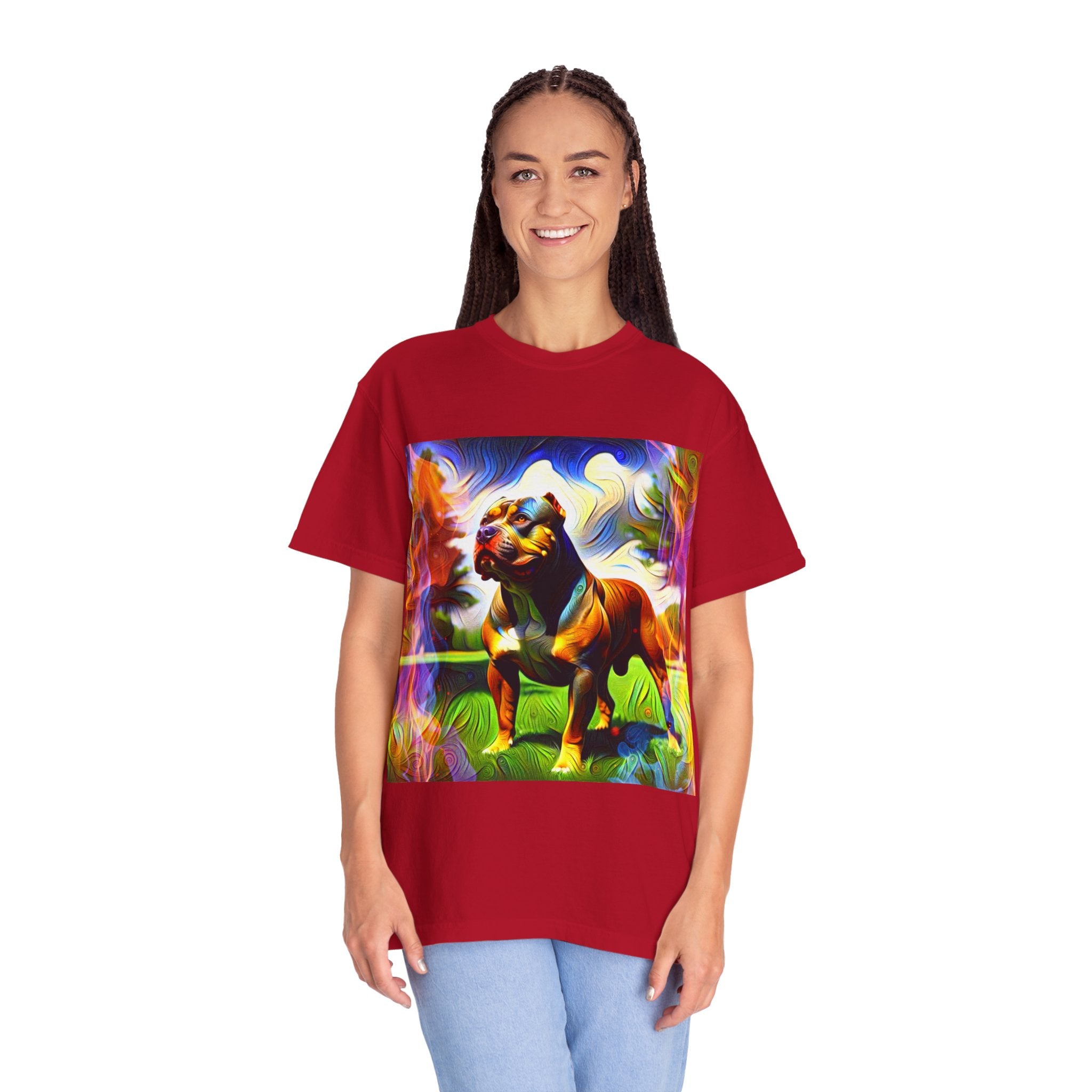 Pit bull Men's Garment-Dyed T-shirt