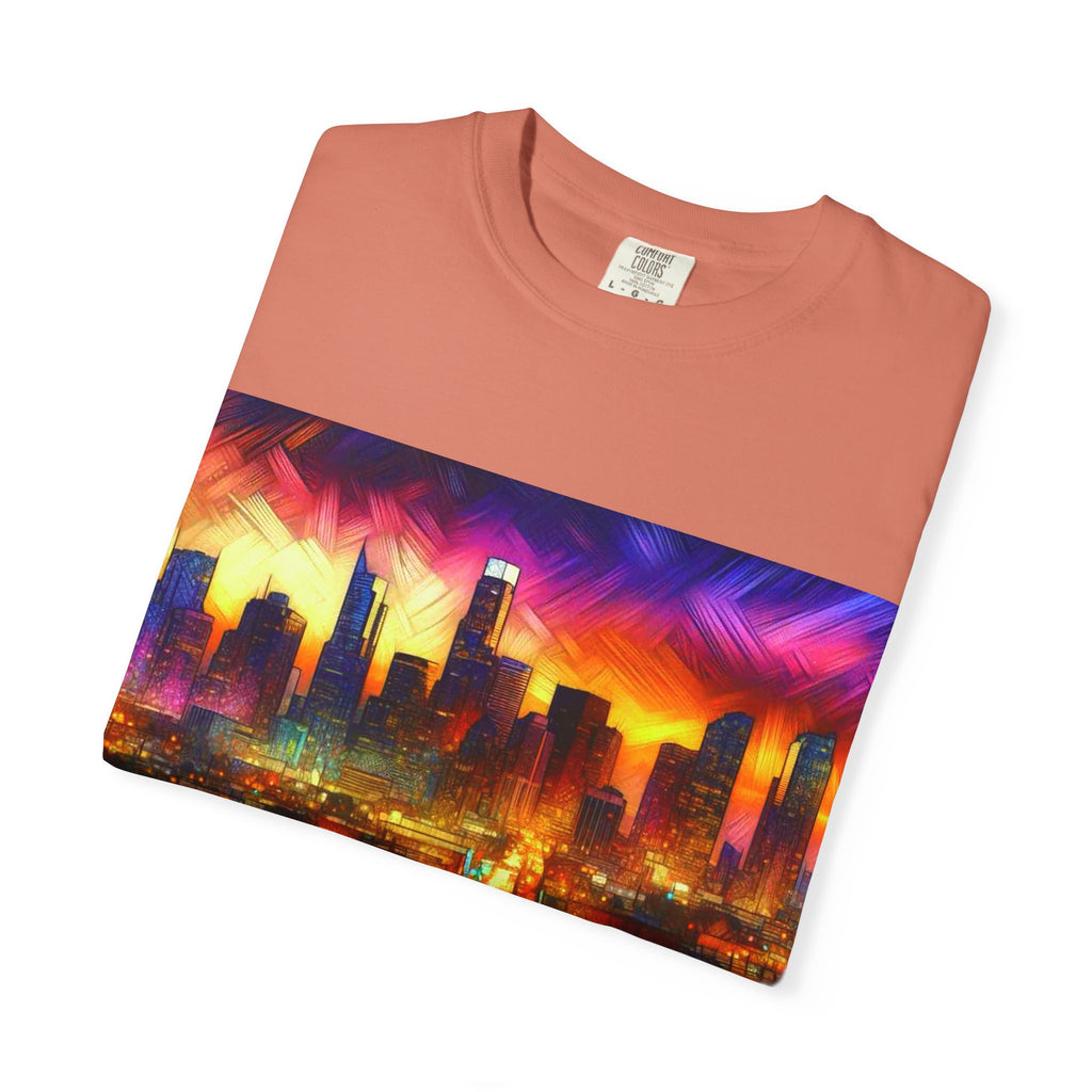 Artsy City Men's Garment-Dyed T-shirt