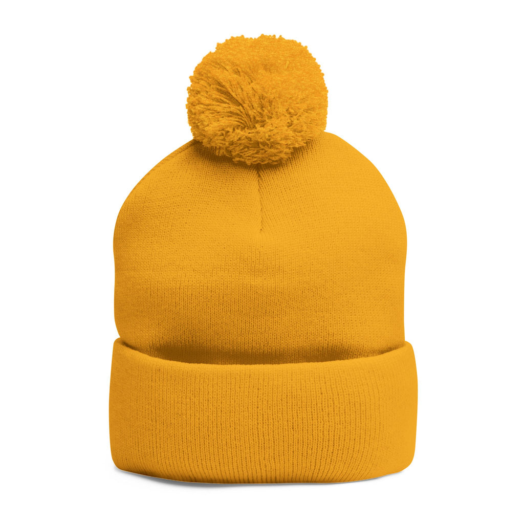 Gold Star Legends Pom-Pom Knit Cap (Embroidery)