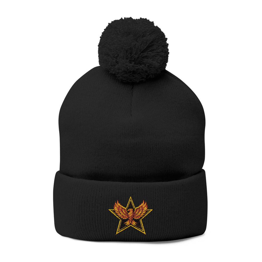 Gold Star Legends Pom-Pom Knit Cap (Embroidery)