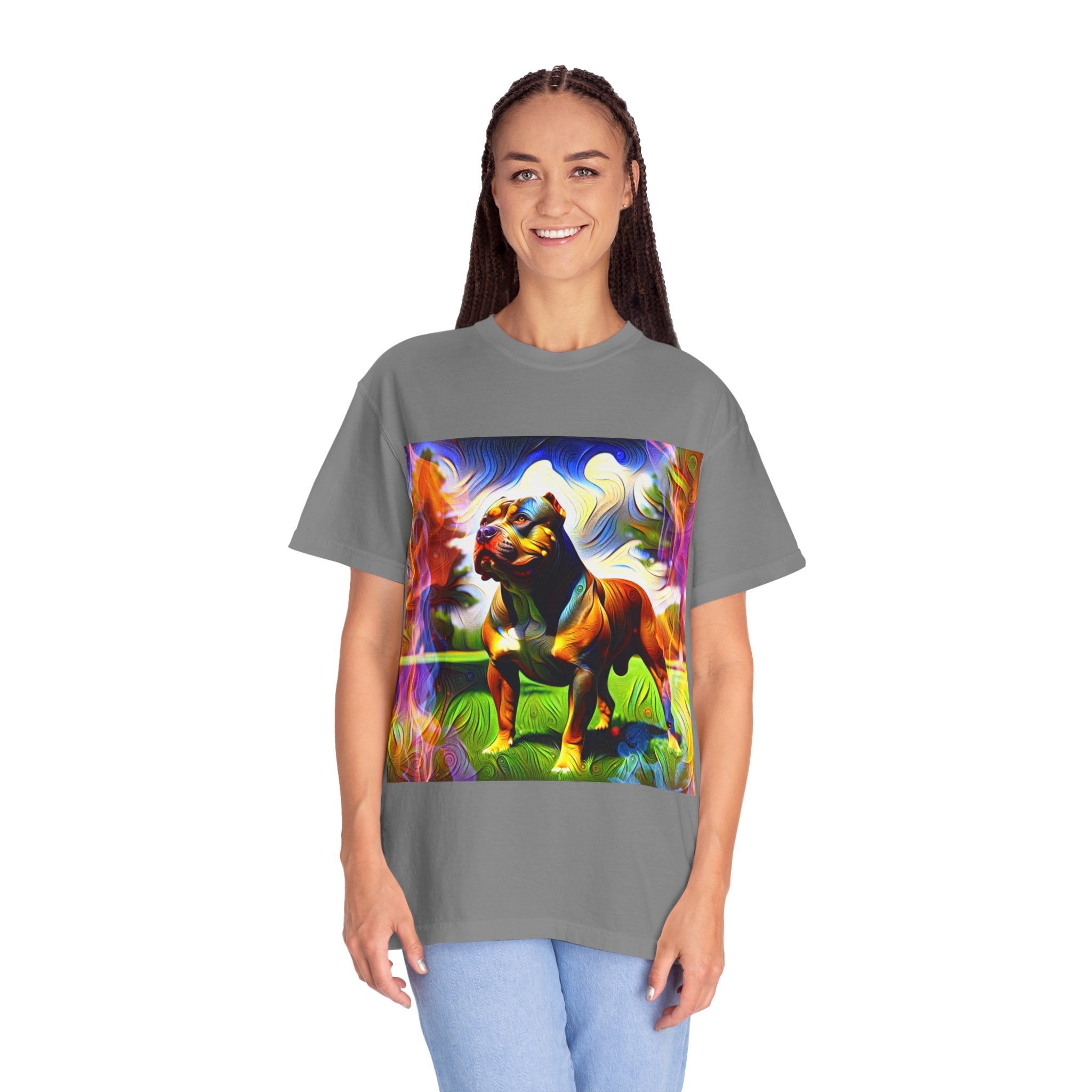 Pit bull Men's Garment-Dyed T-shirt