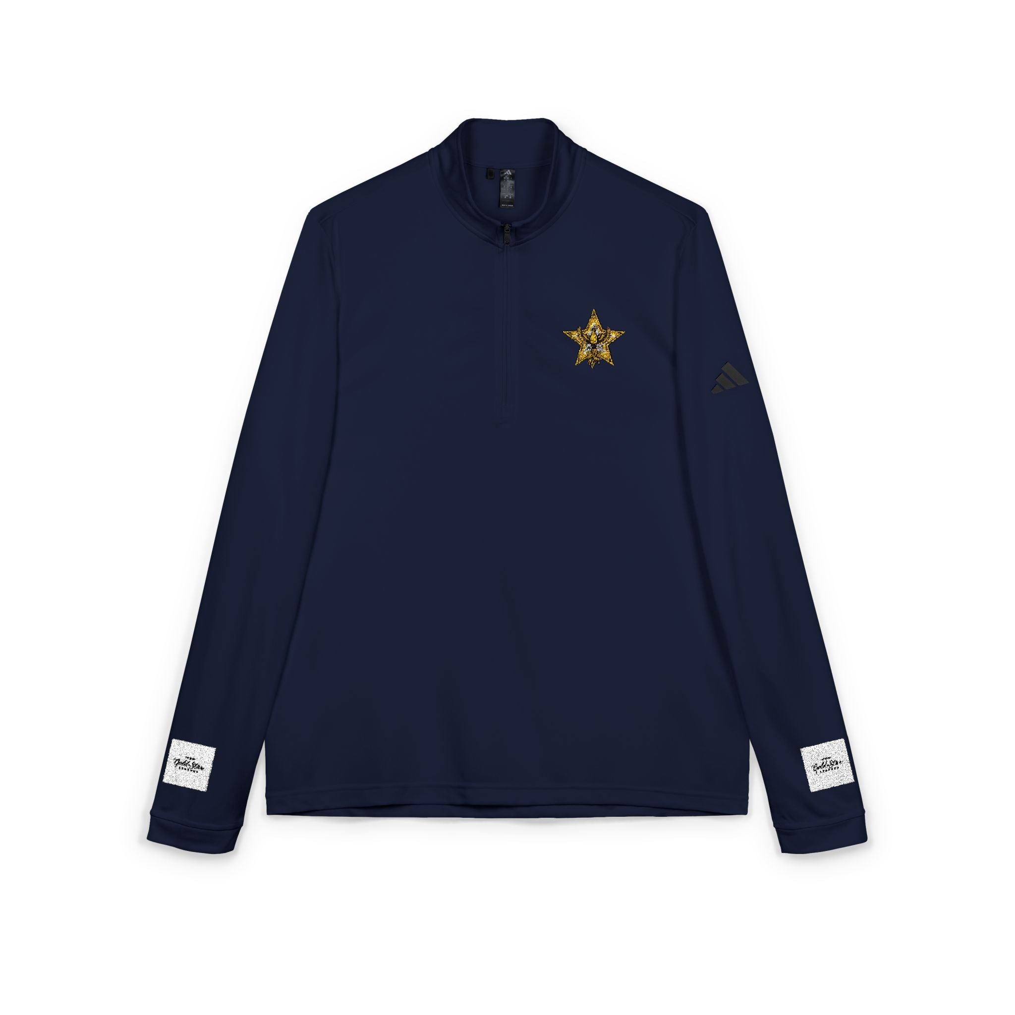 Gold Star Legends Men's Embroidered Quarter-Zip Pullover
