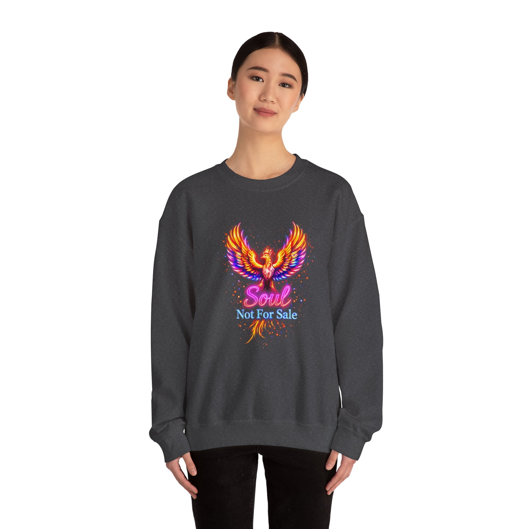 Soul Not For Sale Women’s Heavy Blend™ Crewneck Sweatshirt