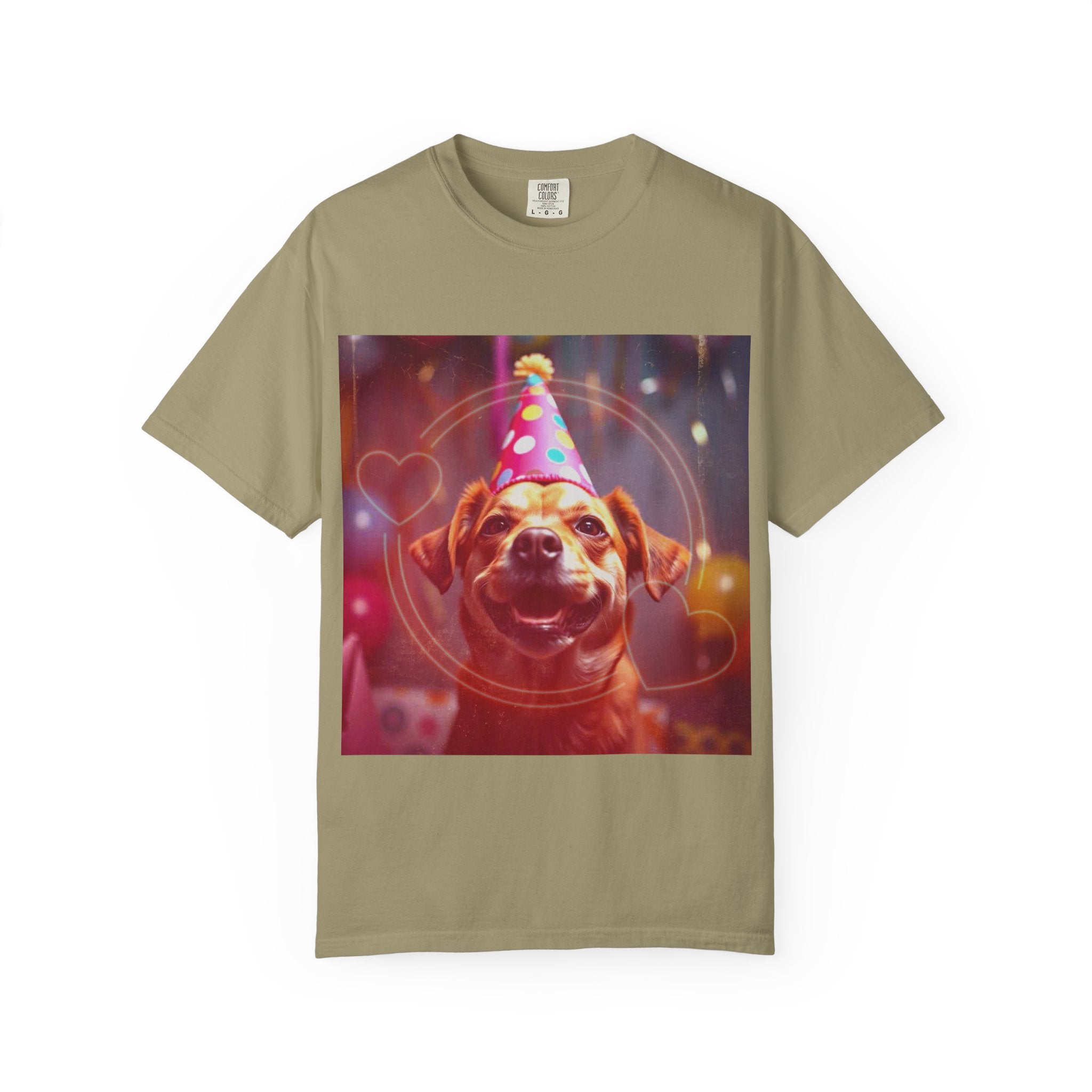 Dog Birthday Men's Garment-Dyed T-shirt