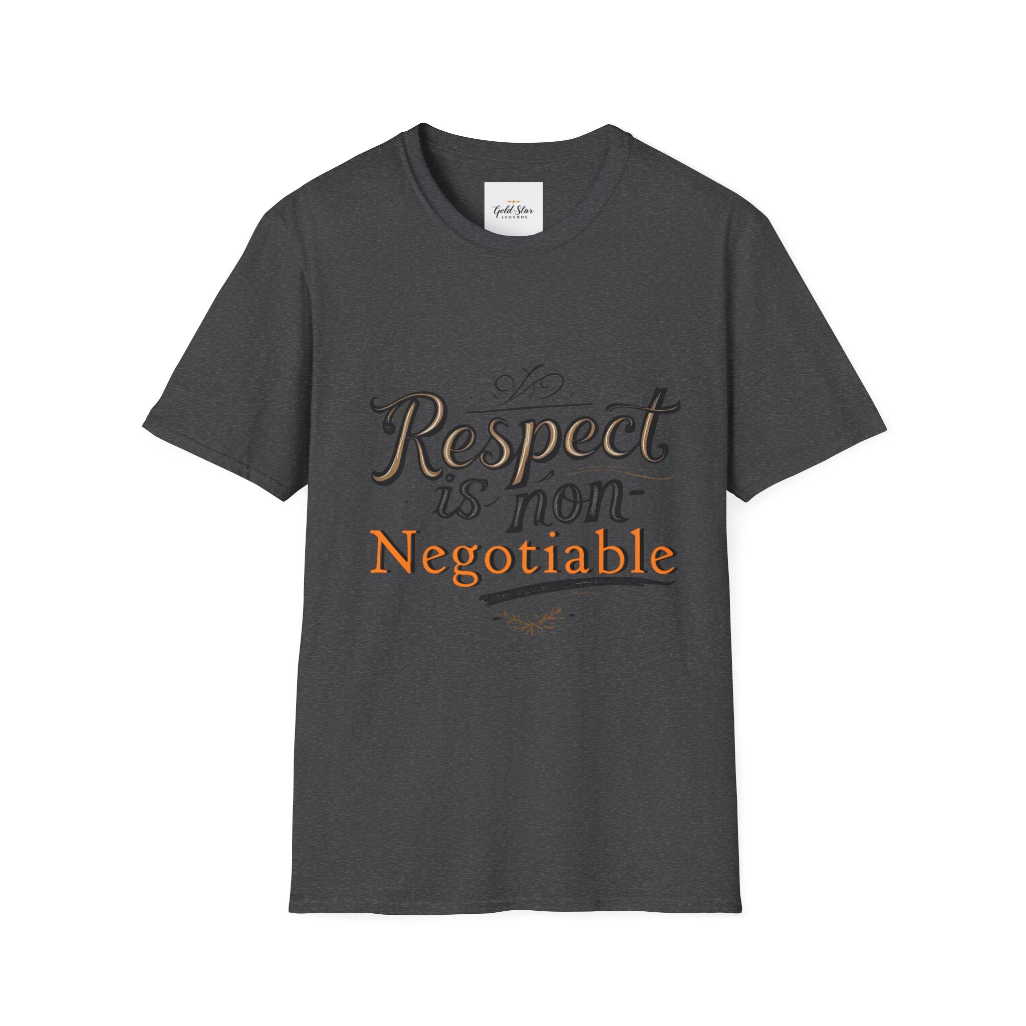 Respect Is Non-Negotiable Women's Soft Style T-Shirt