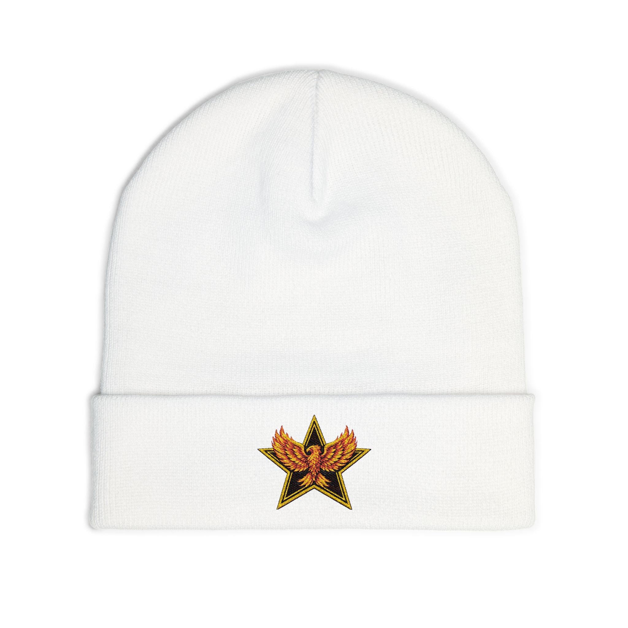 Gold Star Legends Knit Beanie (Embroidery)