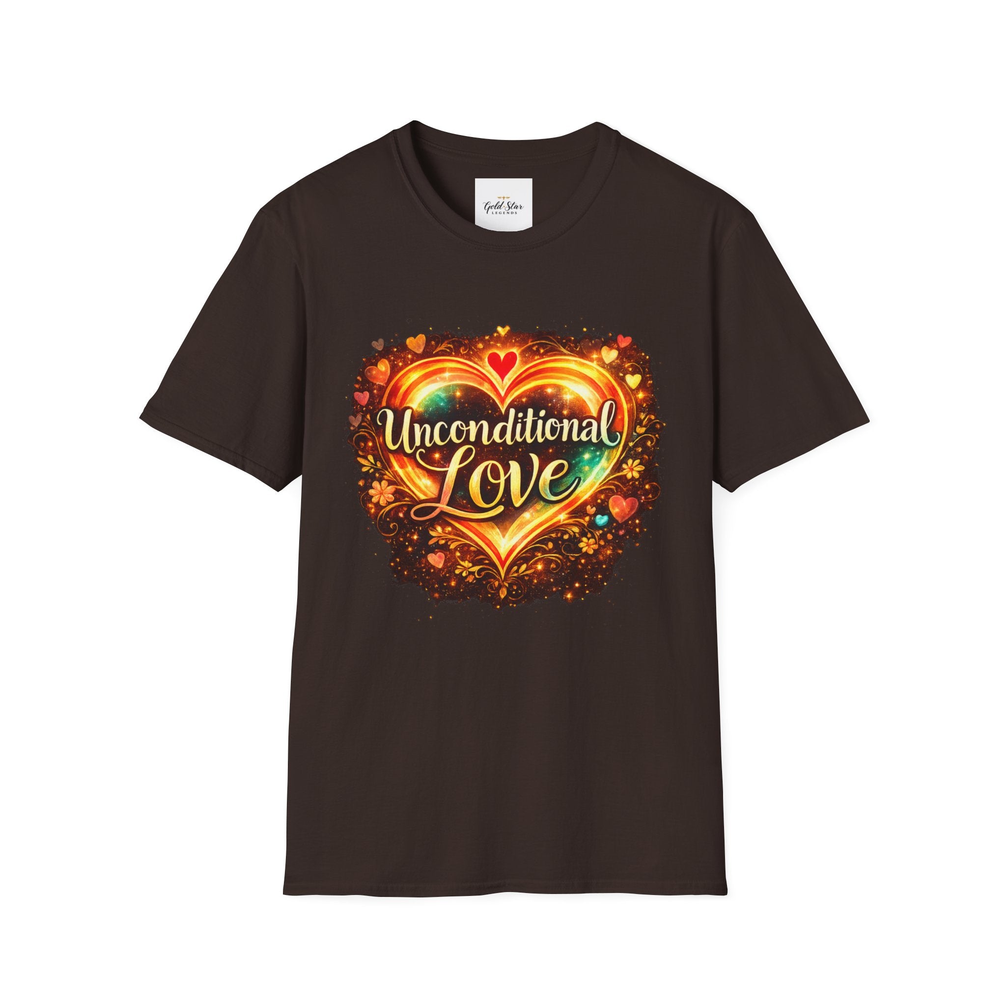 Unconditional Love Women’s T-Shirt — Inspirational Graphic Tee with 'Unconditional love'