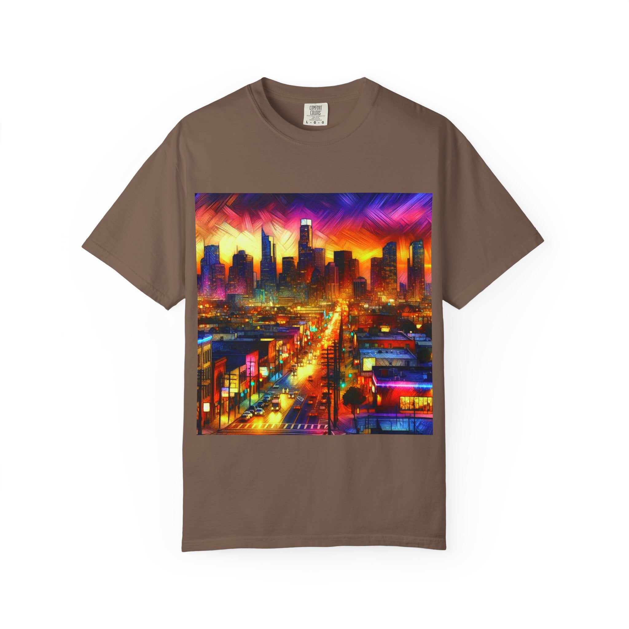 Artsy City Men's Garment-Dyed T-shirt