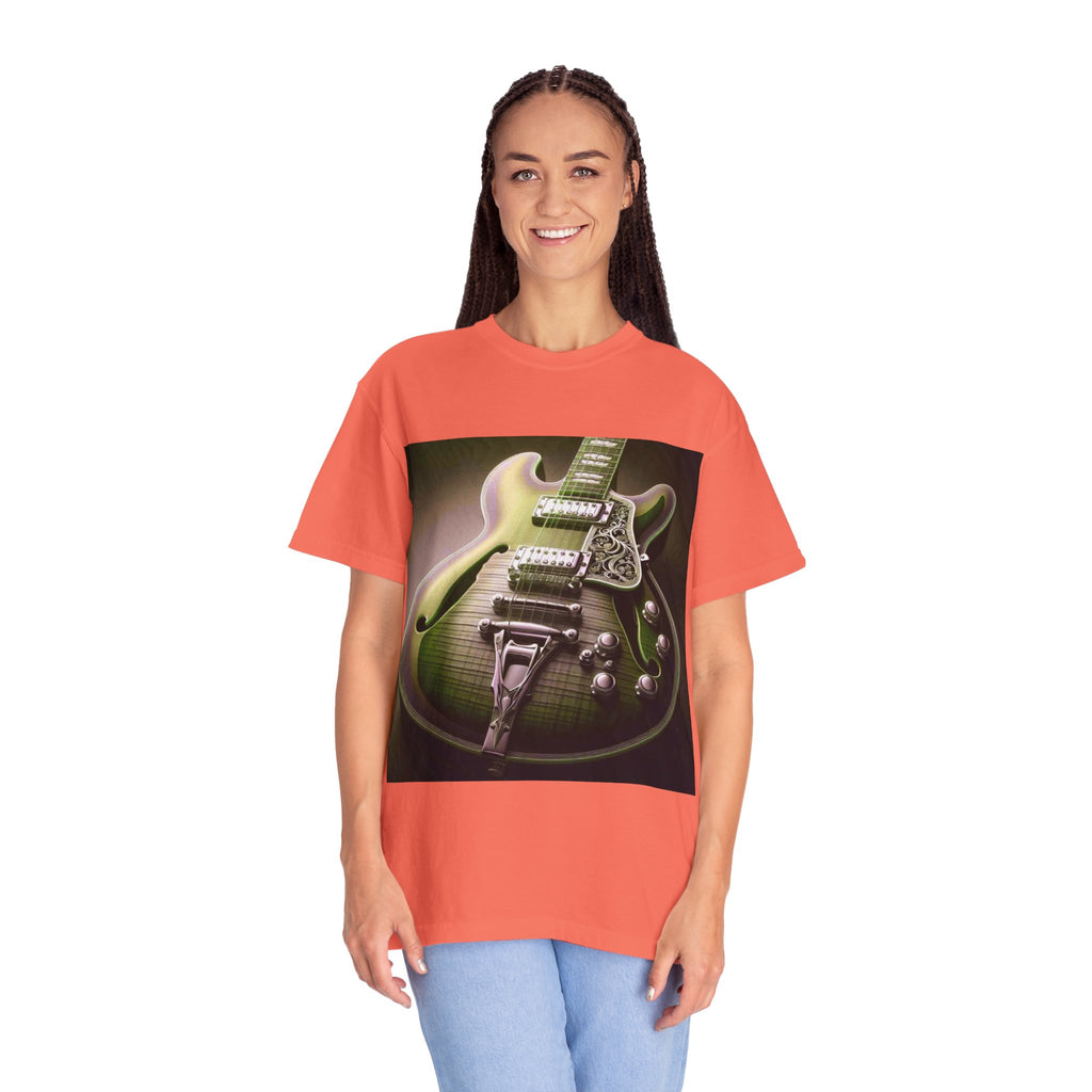 Guitar Men's Garment-Dyed T-shirt