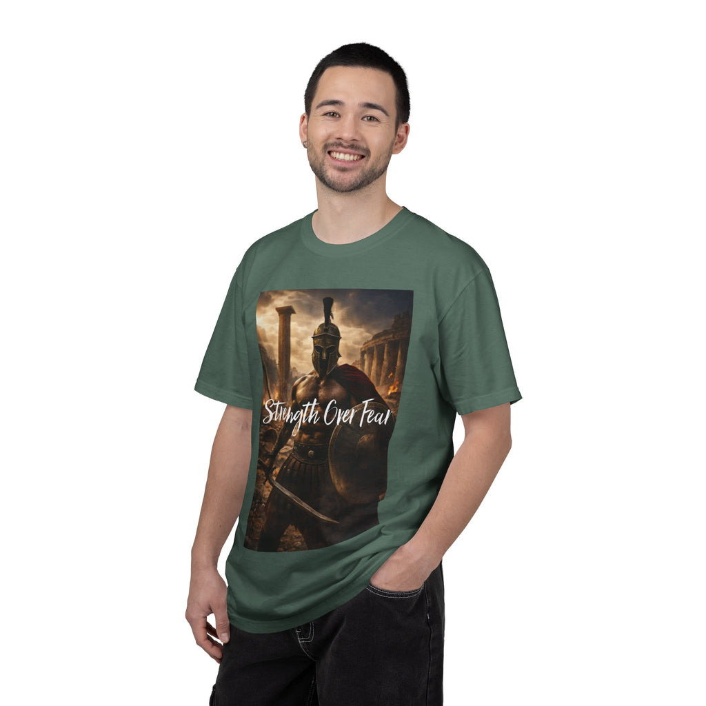 Spartan soldier women’s Garment-Dyed T-shirt