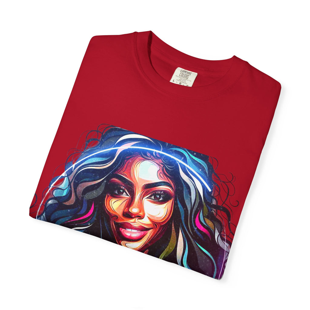 Beautiful Woman Men's Garment-Dyed T-shirt
