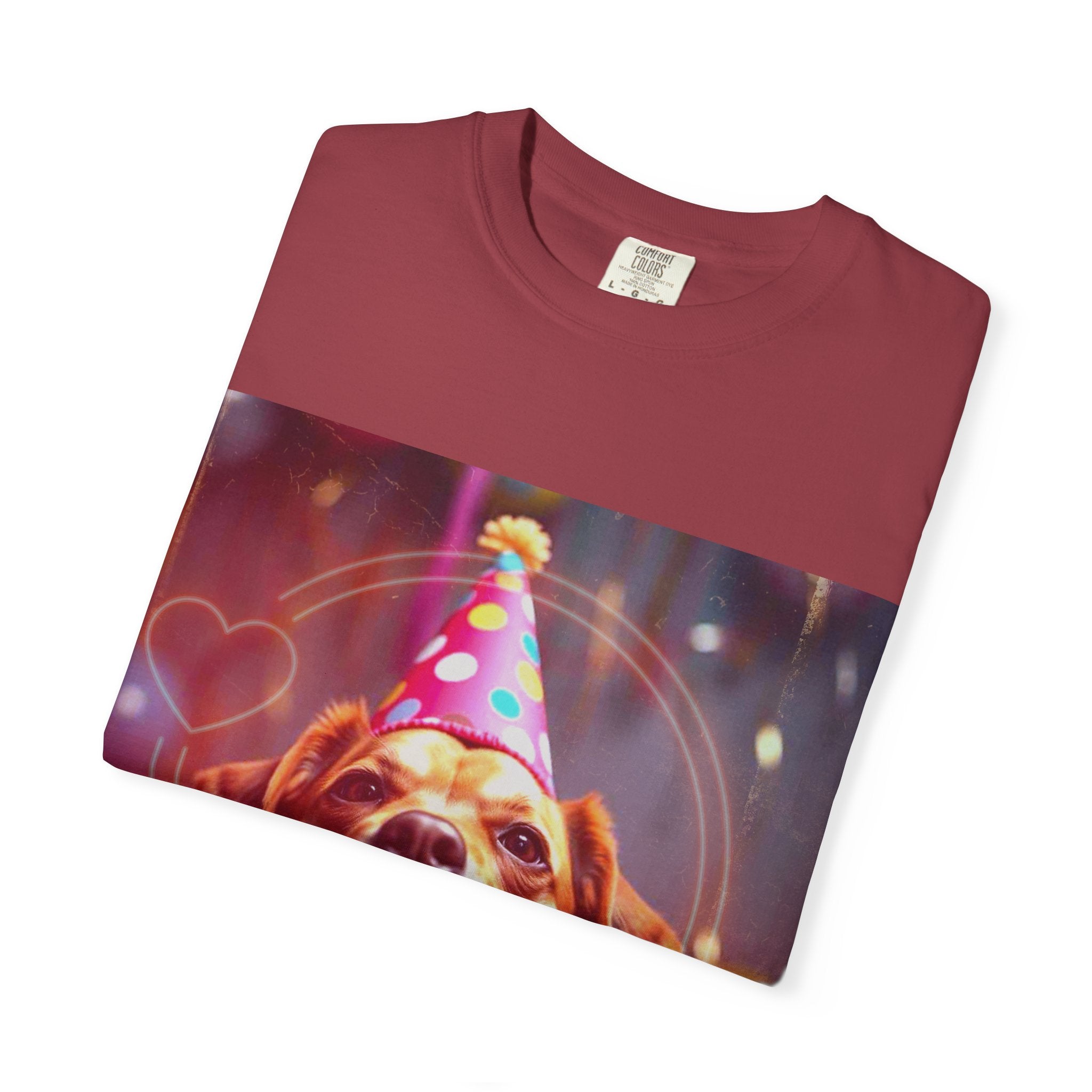 Dog Birthday Men's Garment-Dyed T-shirt