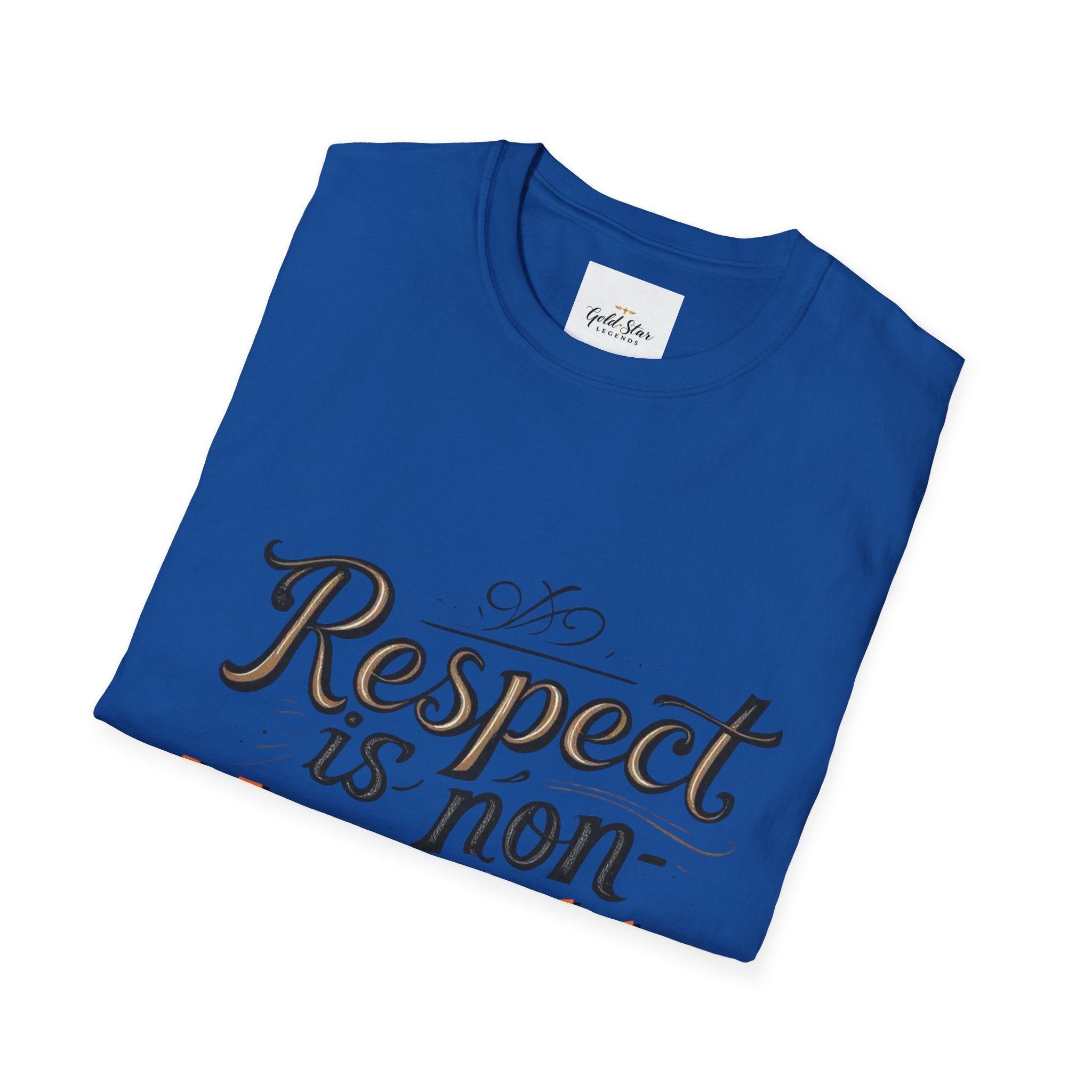 Respect Is Non-Negotiable Women's Soft Style T-Shirt