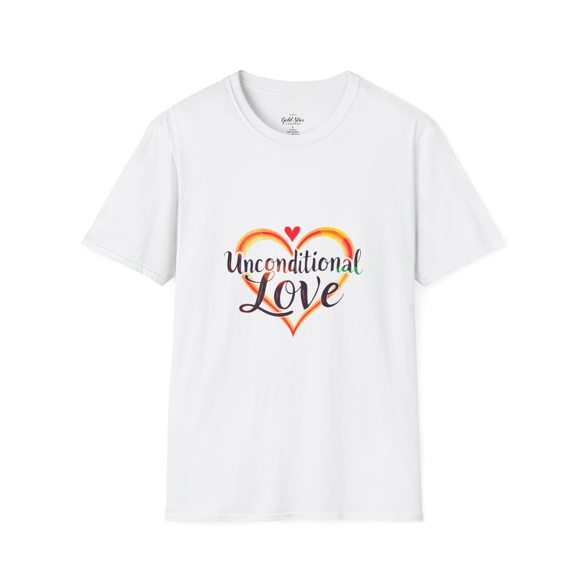Unconditional Love Women's T-Shirt — Inspirational Graphic Tee with 'Unconditional love'