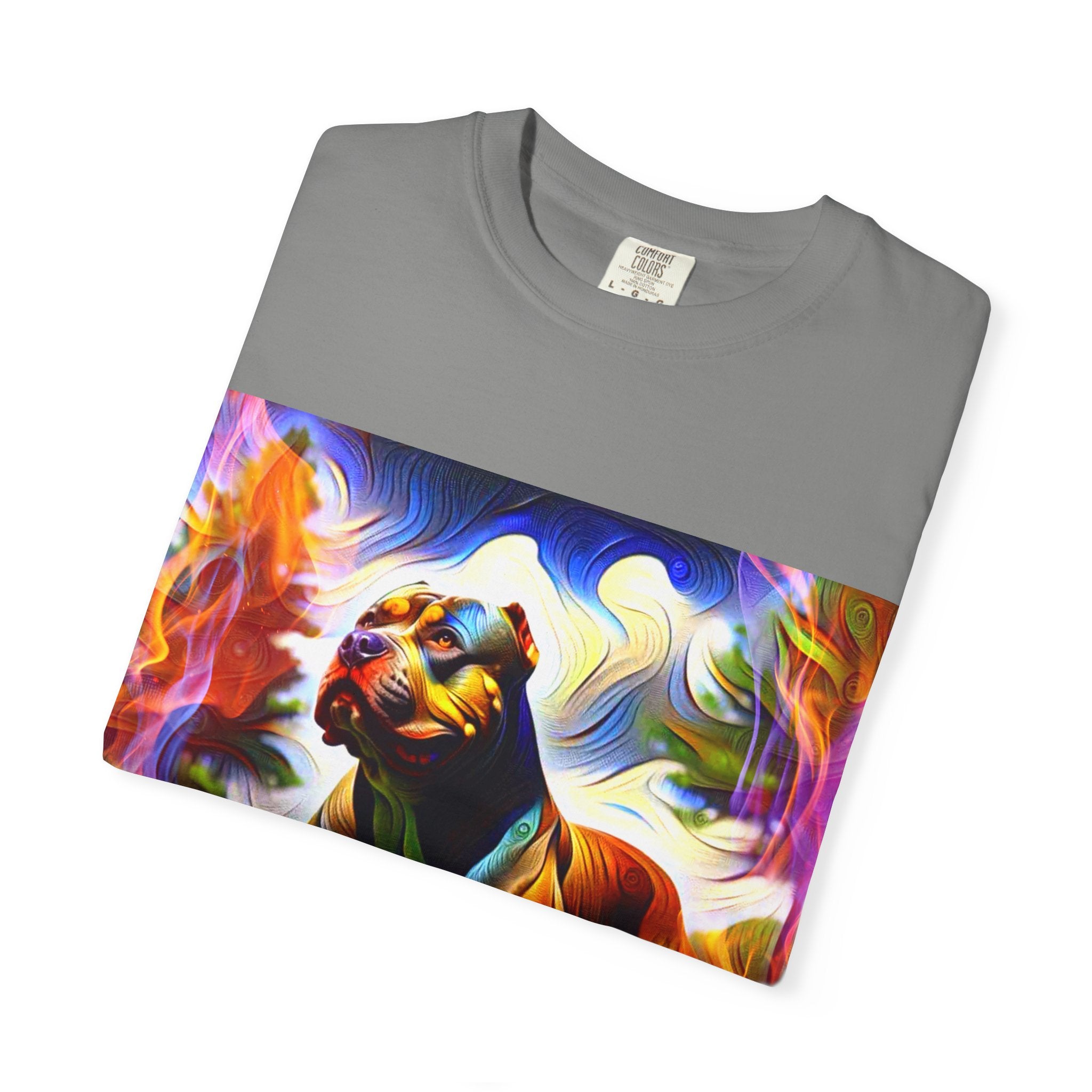 Pit bull Men's Garment-Dyed T-shirt