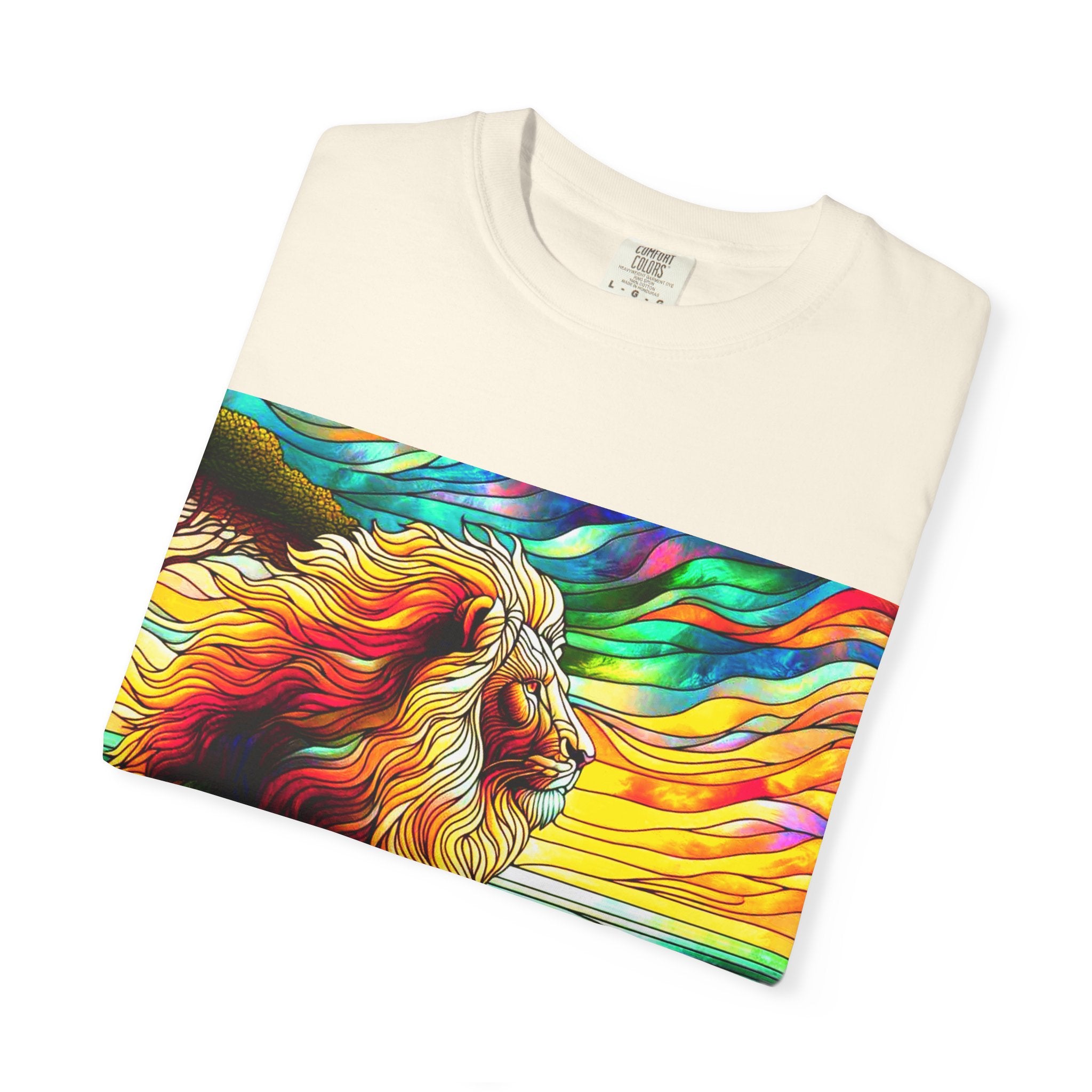 Lion Men's Garment-Dyed T-shirt