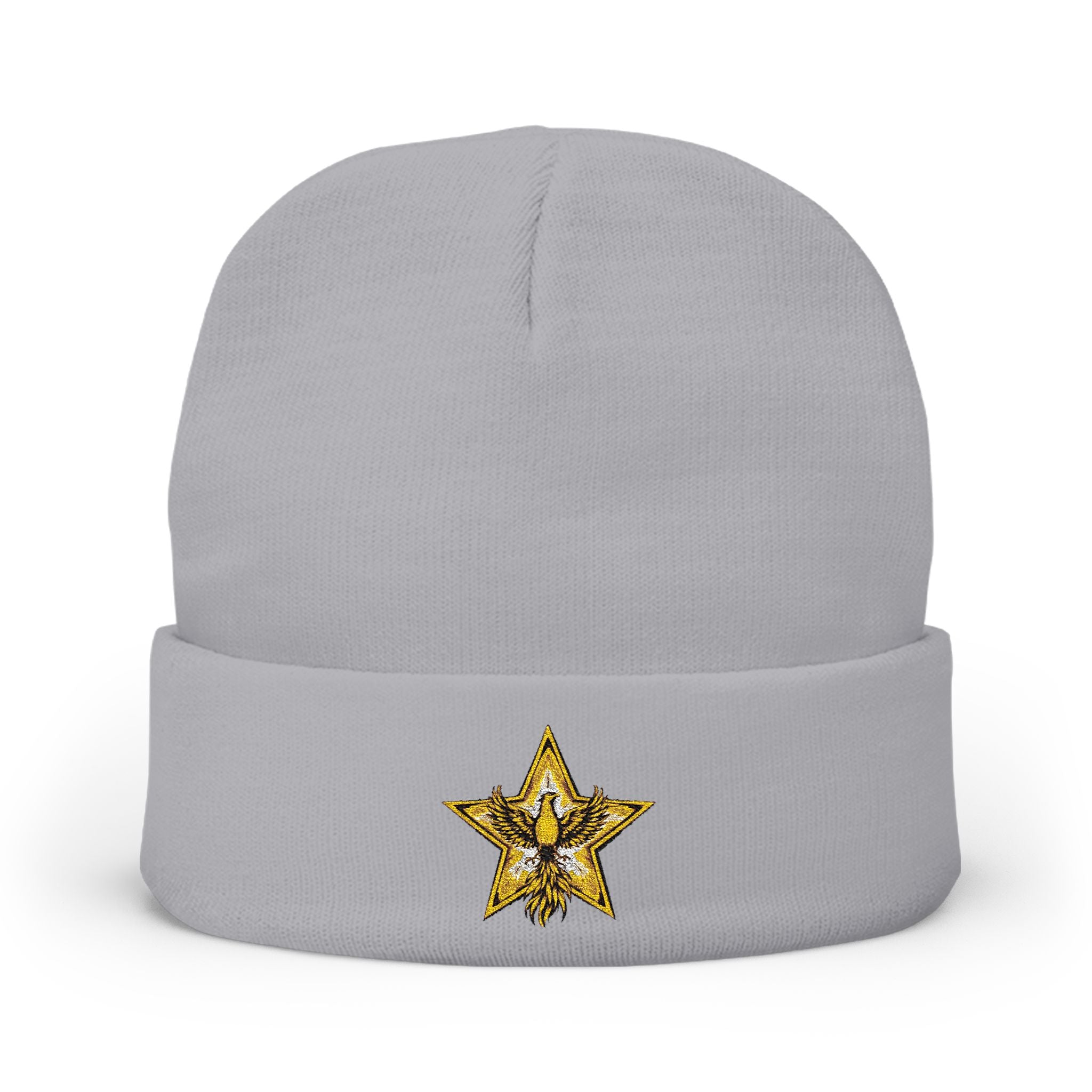 Gold Star Legends Knit Beanie (Embroidery)