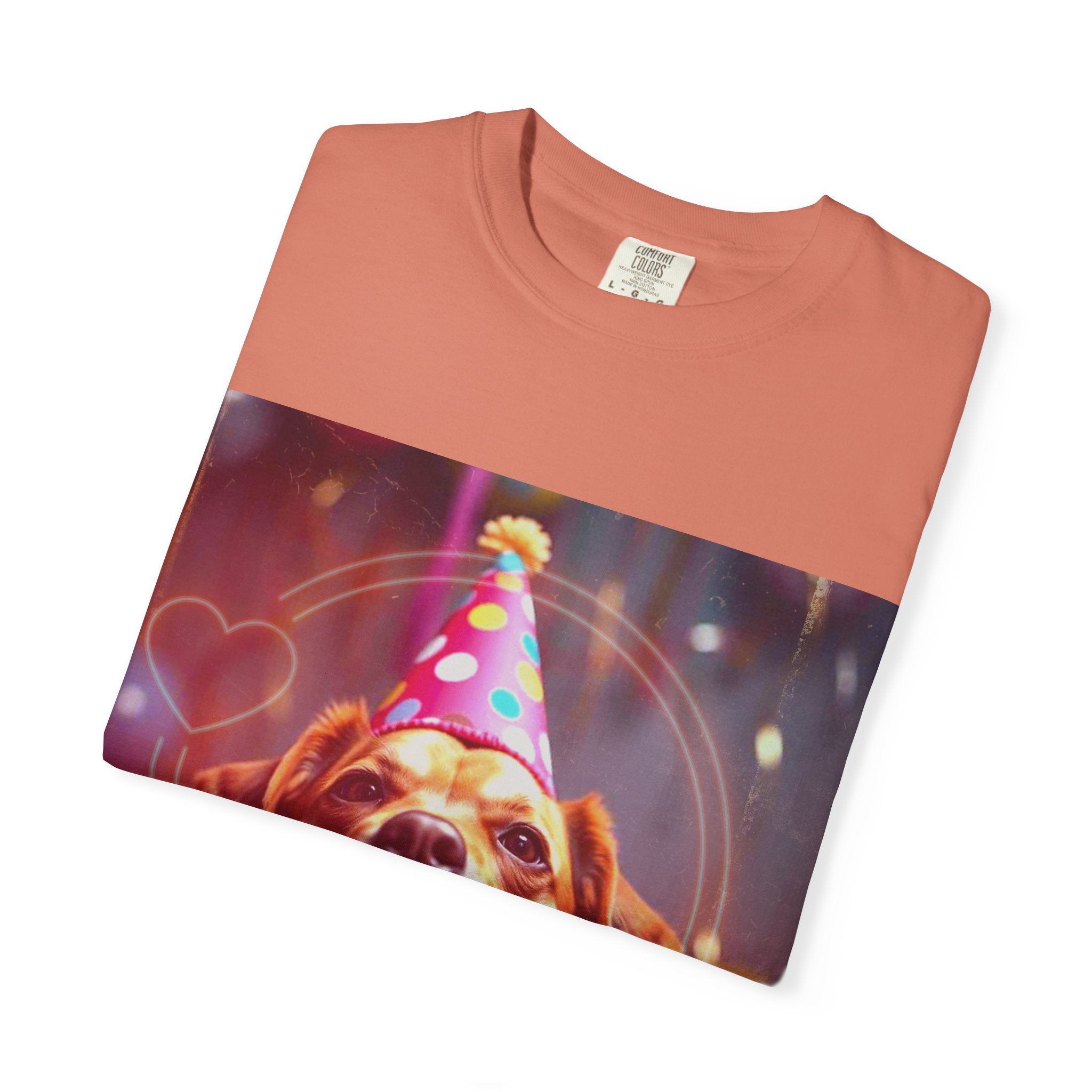 Dog Birthday Men's Garment-Dyed T-shirt