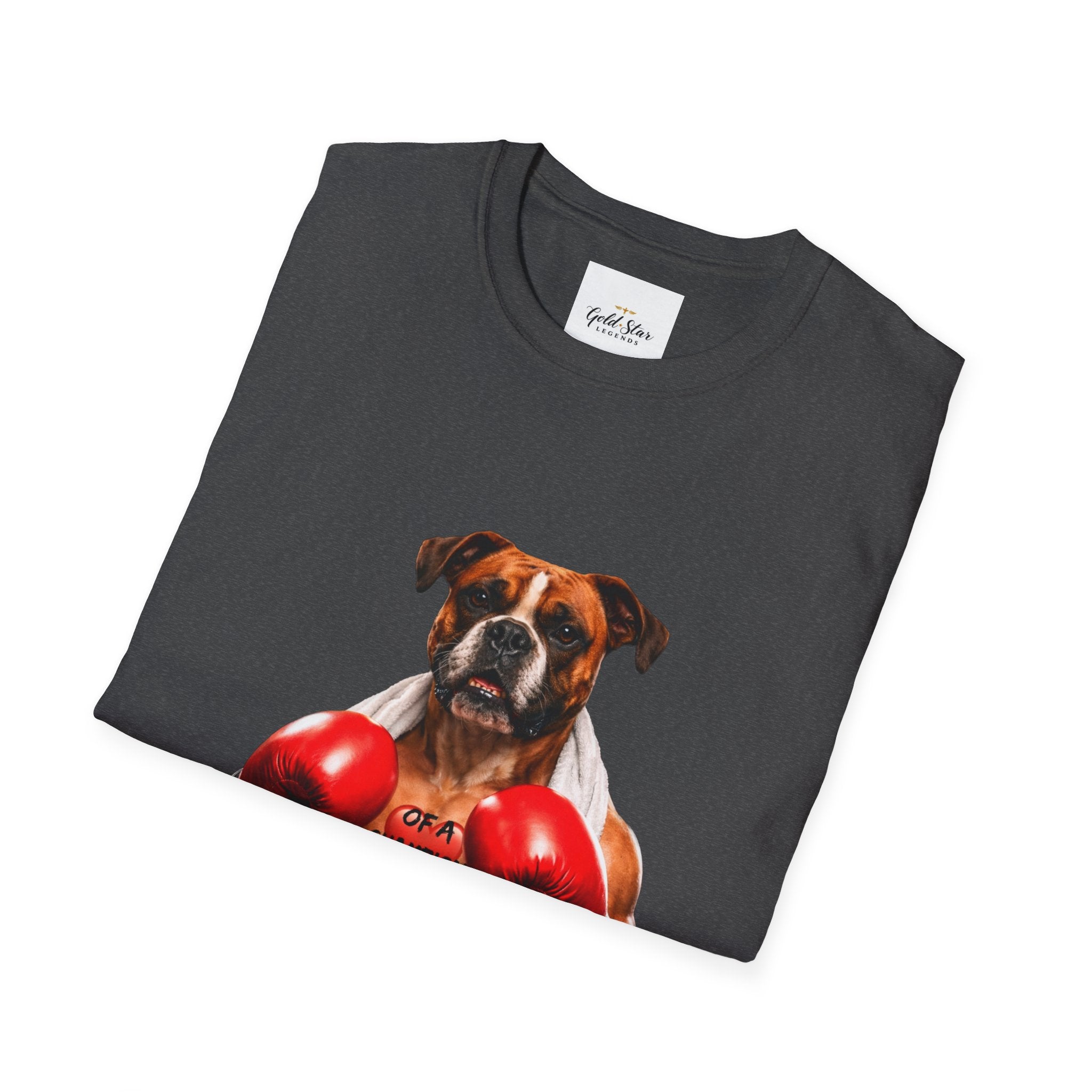 Men’s boxing dog Softstyle T-Shirt