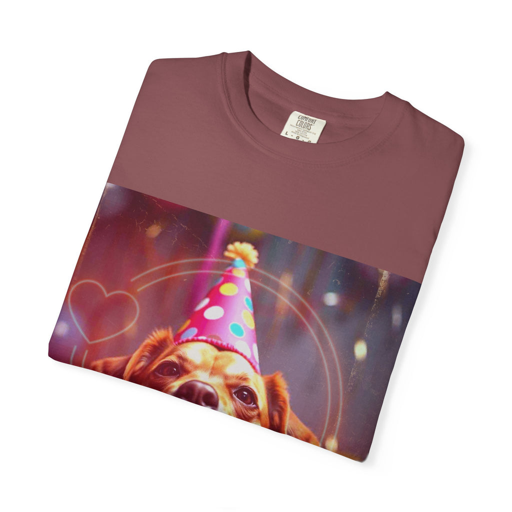 Dog Birthday Men's Garment-Dyed T-shirt